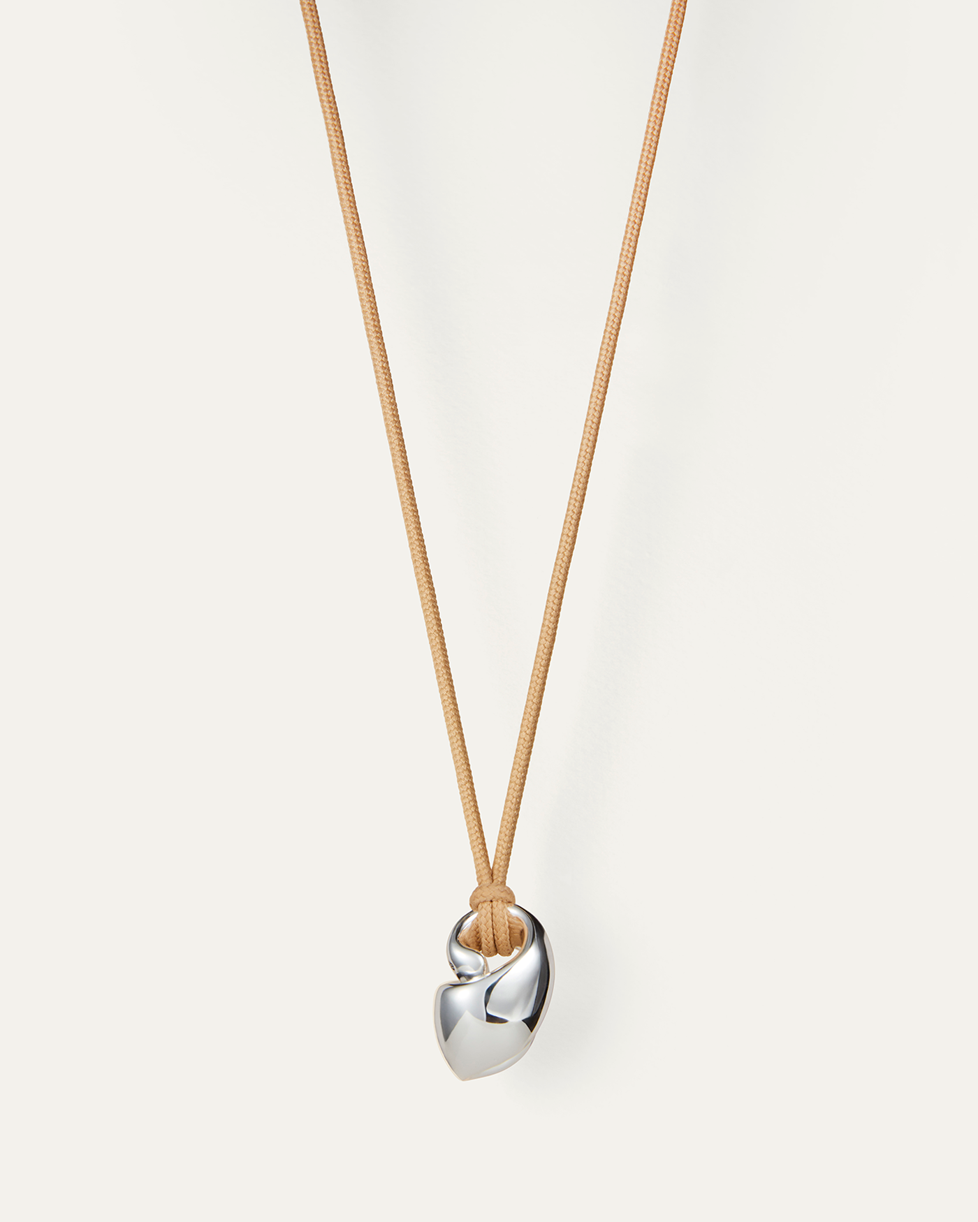 Estelle Rope Necklace - Silver | JENNY BIRD Estelle Rope Necklace - Silver | JENNY BIRD