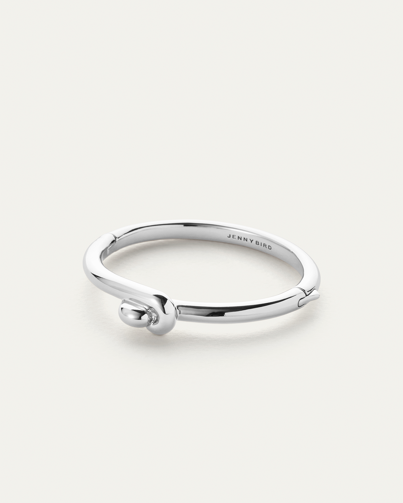 Maeve Knot Bangle | Silver Bracelet | JENNY BIRD Maeve Knot Bangle | Silver Bracelet | JENNY BIRD