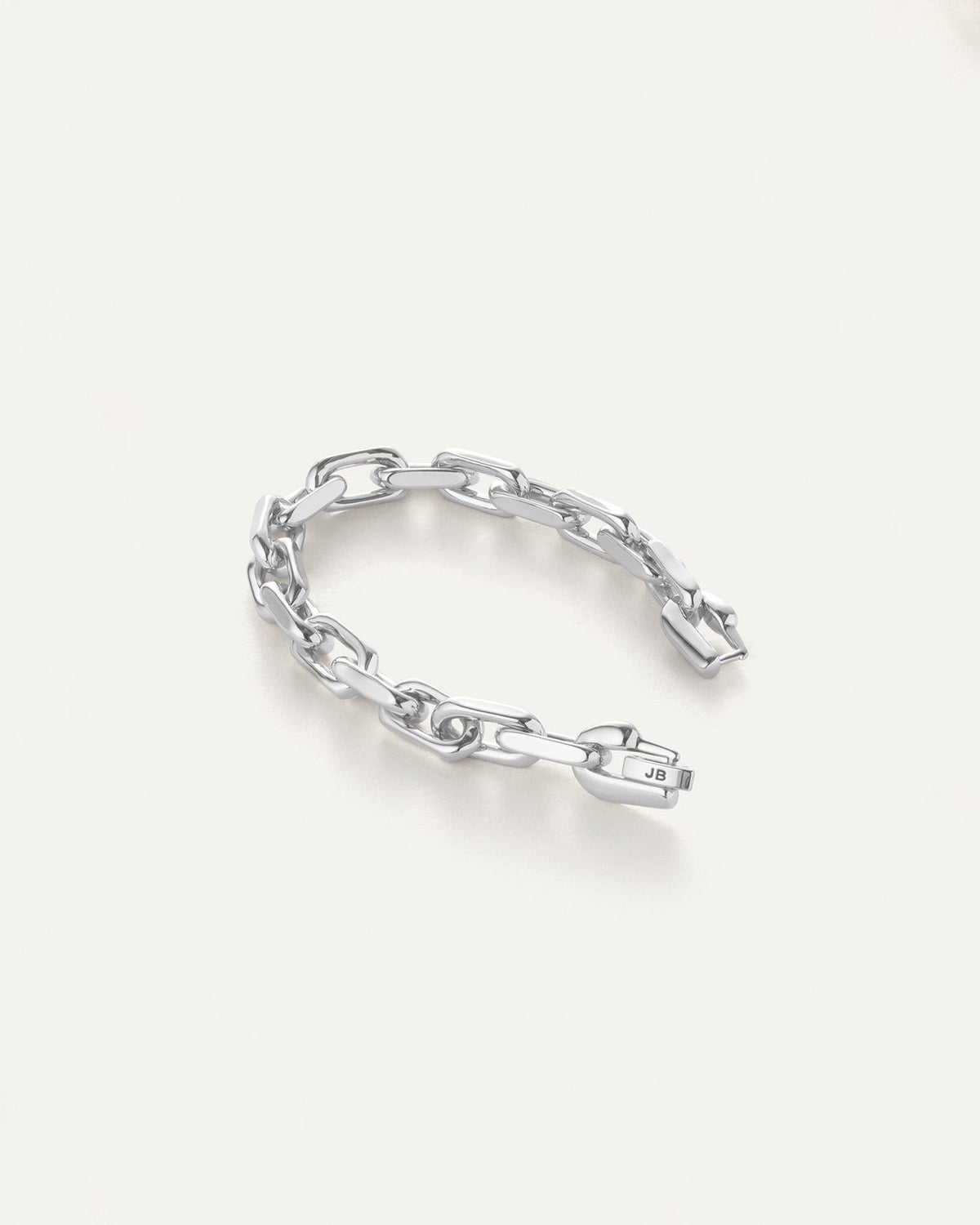 Loire Chunky Chain Link Bracelet | Silver | JENNY BIRD