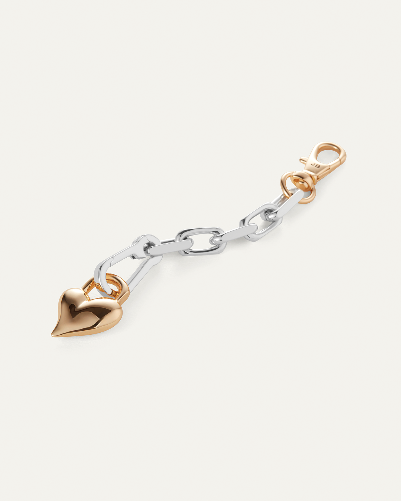 Padlock Heart Chain Bracelet