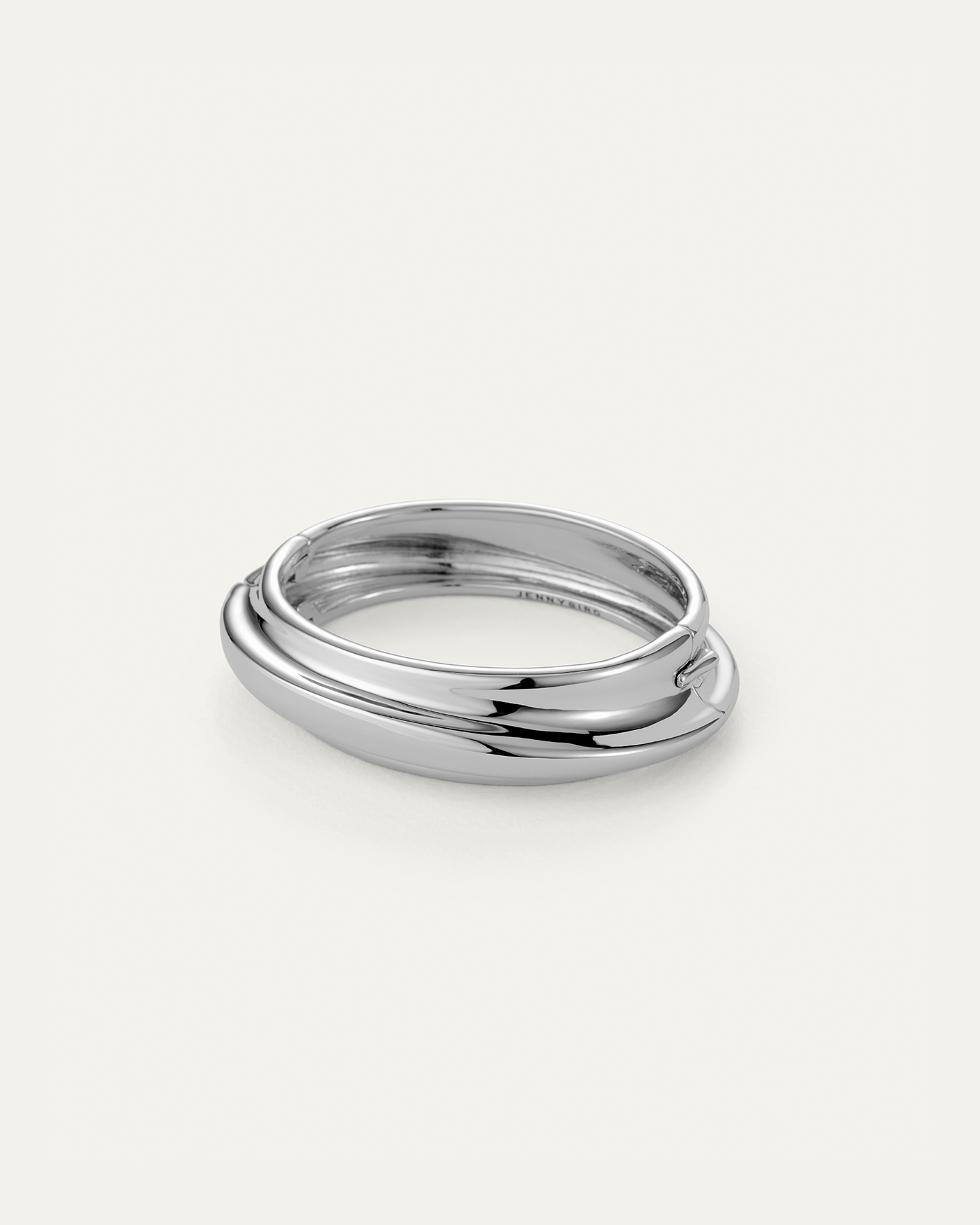 Lennon Bangle | Silver Bangle Bracelet | JENNY BIRD