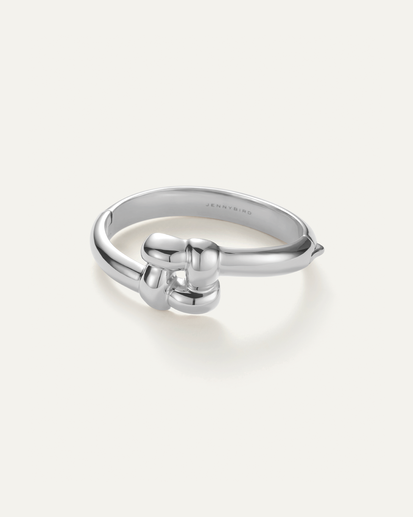 Woven Square Bangle | Silver Waterproof Bangle Bracelet | JENNY BIRD Woven Square Bangle | Silver Waterproof Bangle Bracelet | JENNY BIRD