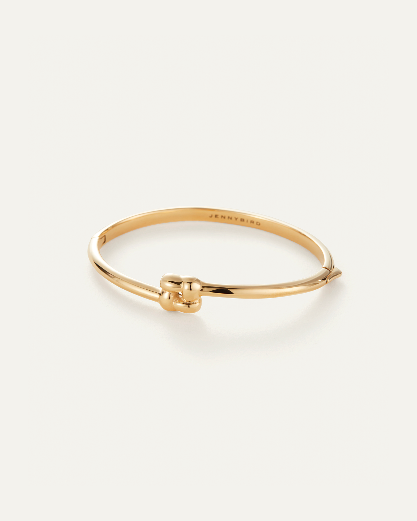Slim Woven Square Bangle | Skinny Gold Bangle Bracelet | JENNY BIRD