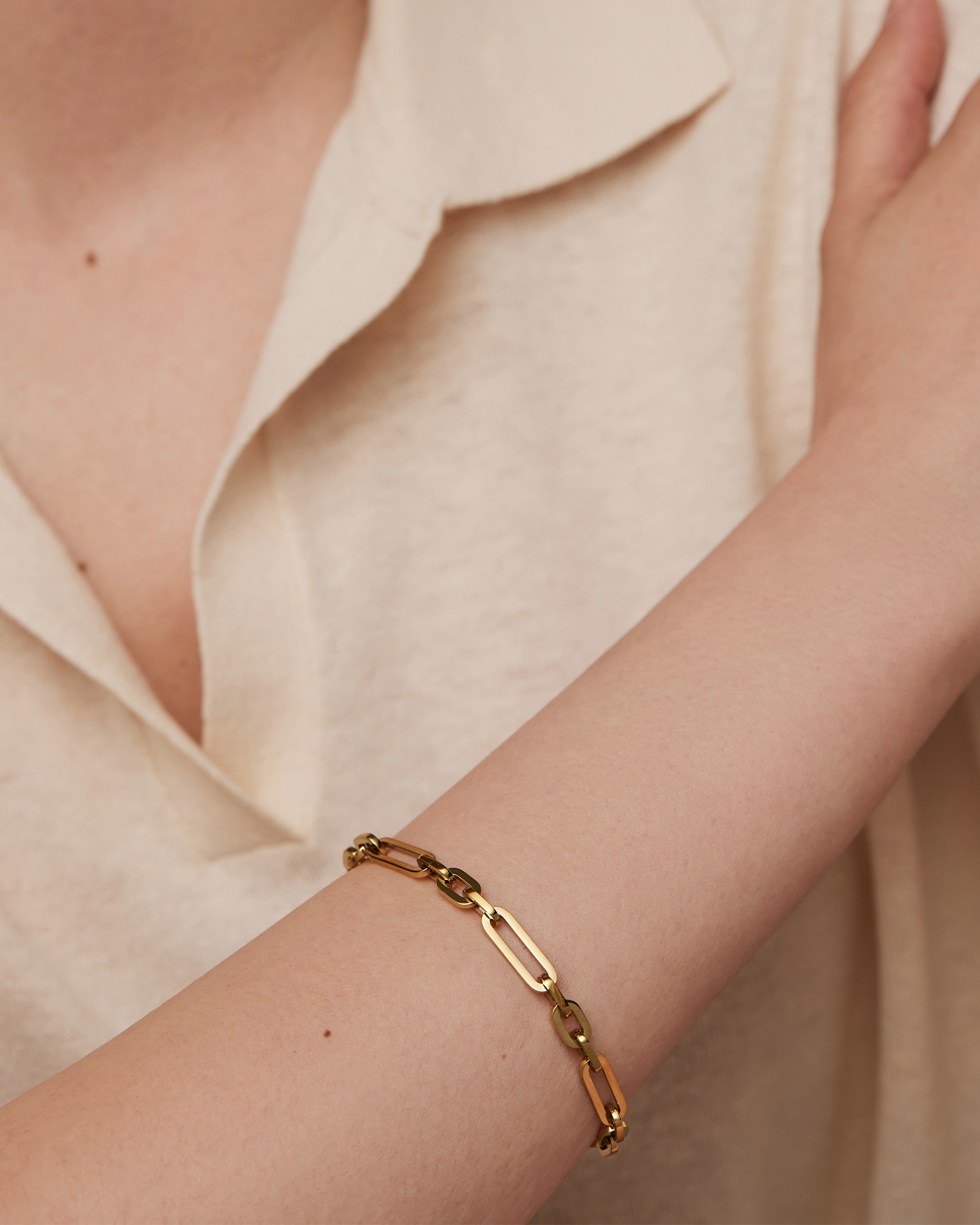 JENNY BIRD Waterproof Mercer Bracelet Gold Bracelet For Women
