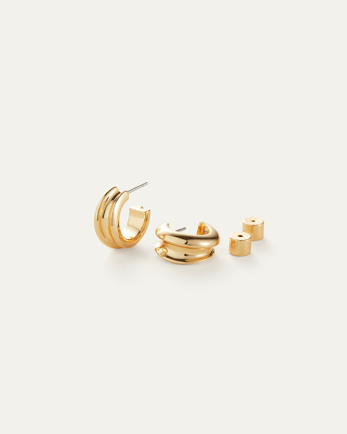 Mini Lennon Hoop Earrings