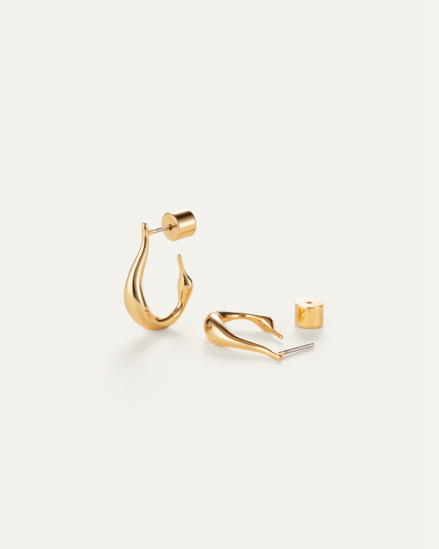 Colette Hoops | Mini Gold Hoop Earrings | Small Gold Hoops | JENNY
