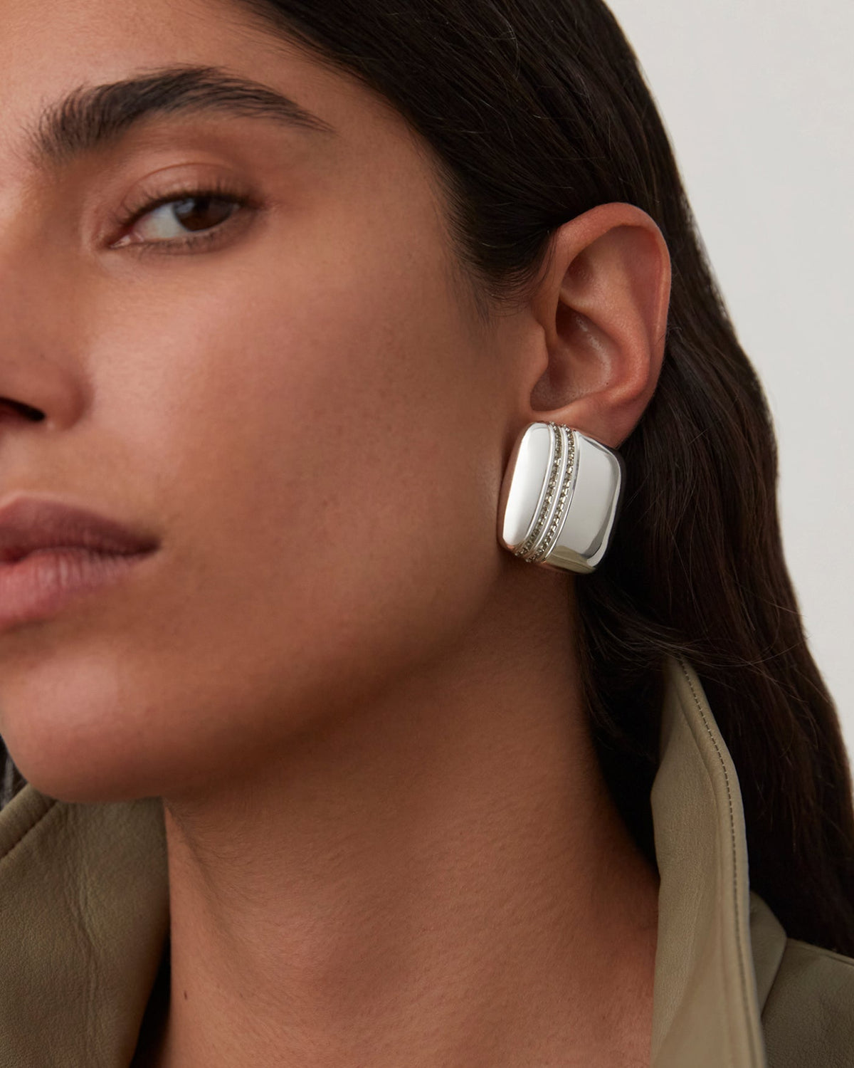 Boston Square Earrings