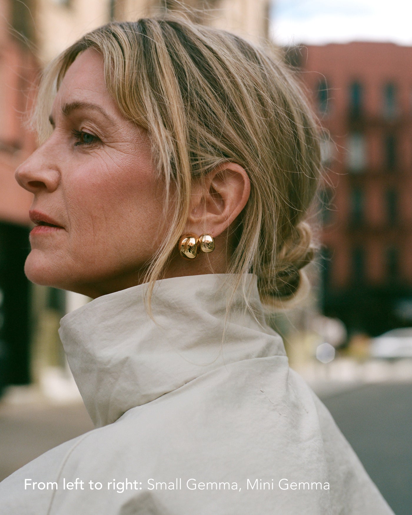Mini Gemma Hoop Earrings