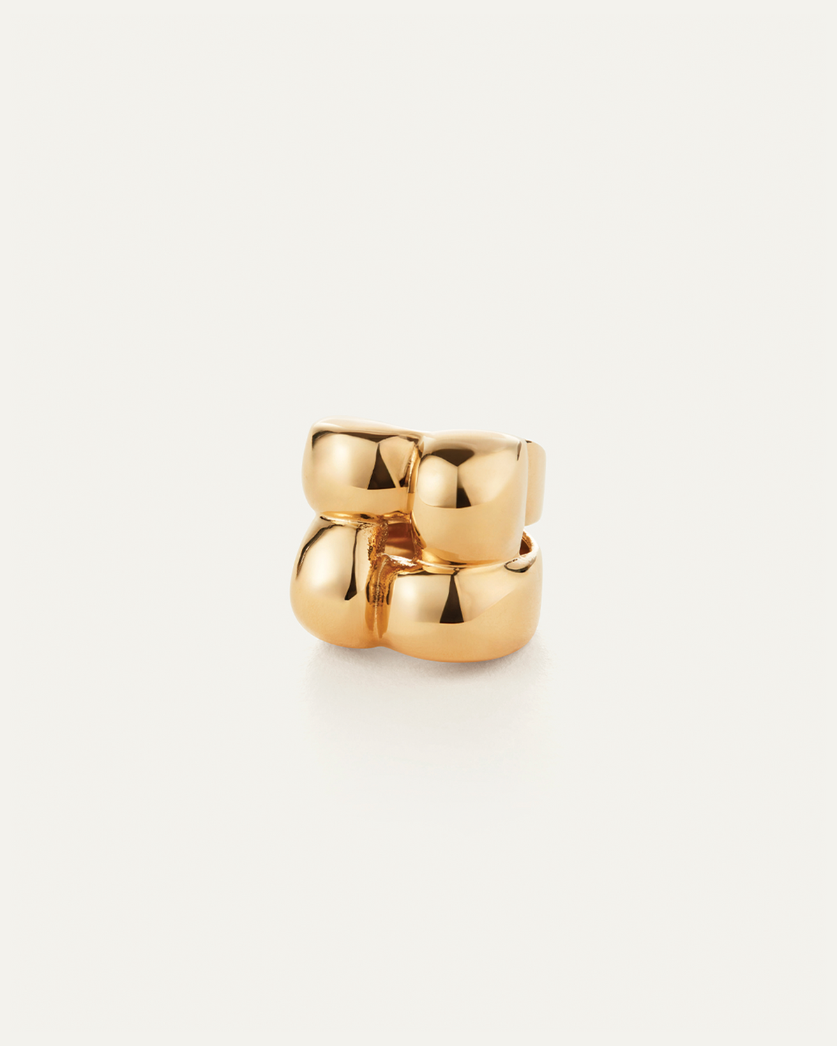 MADARANINGEN マダラニンゲン スクエアダブルリング　12〜14号 MADARANINGEN GOLD SQUARE RING マダラニンゲン