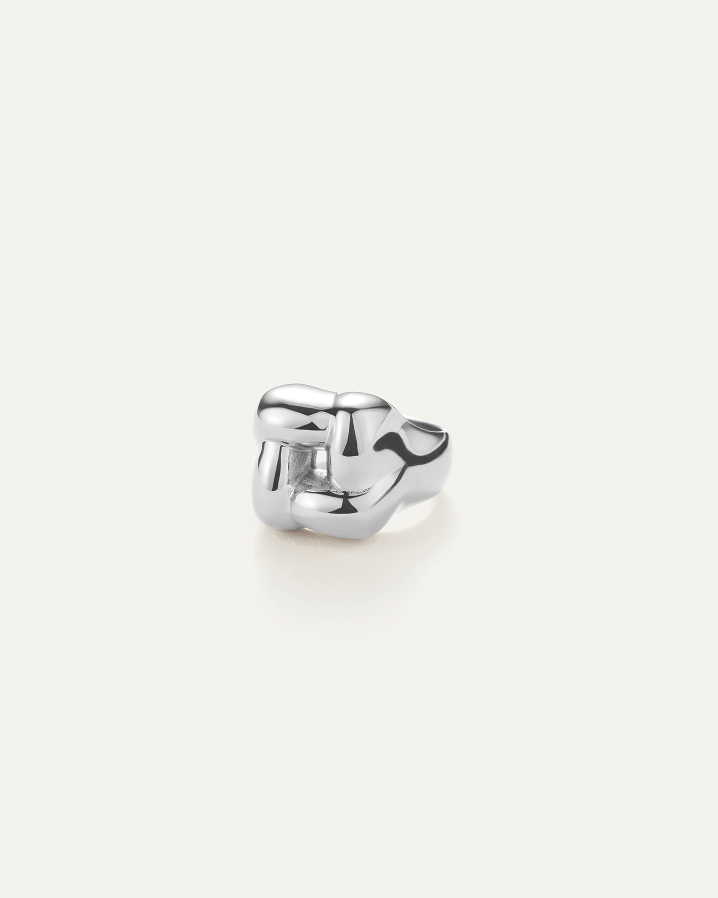 Waterproof Square Ring | Silver Statement & Silver Pinky Ring