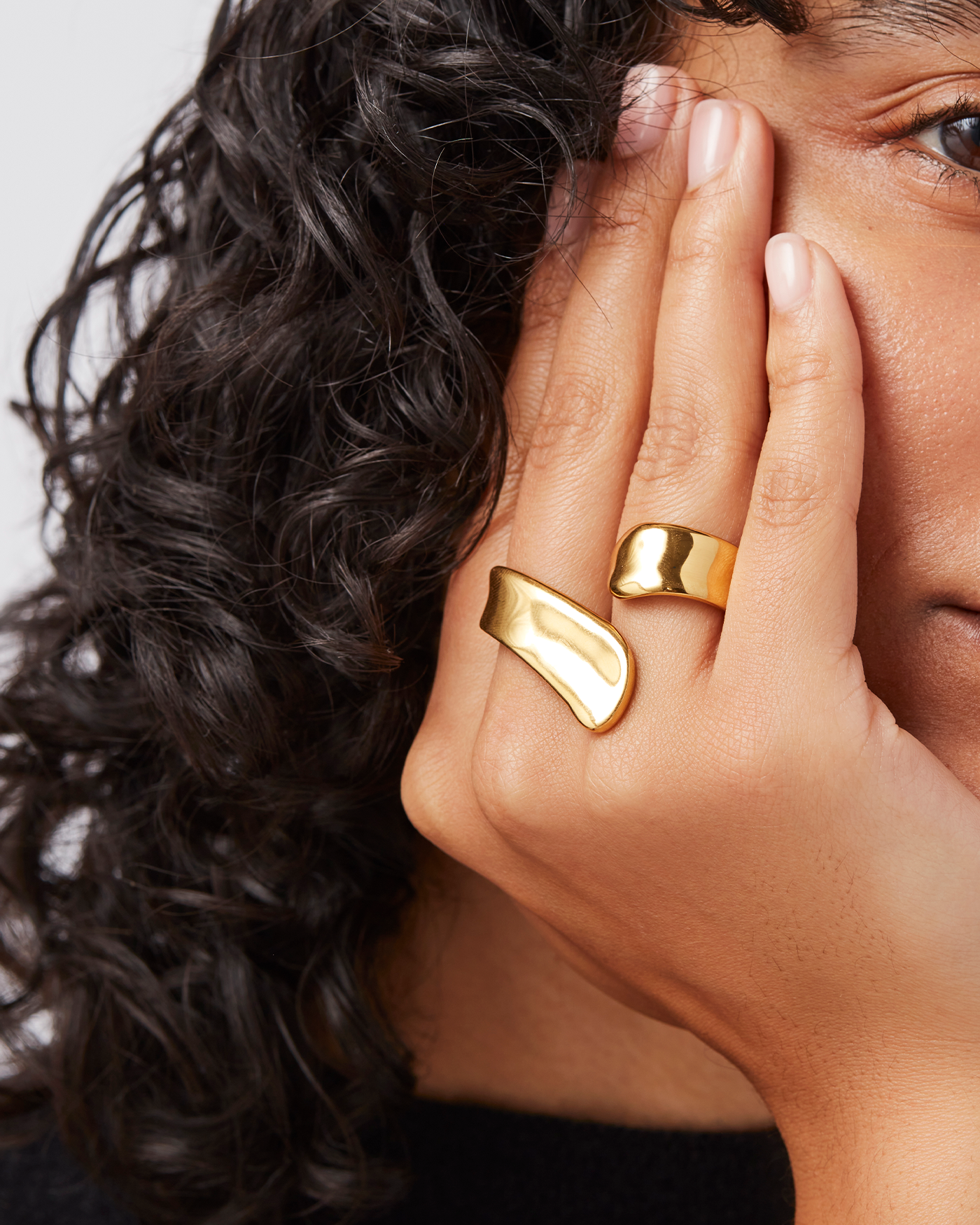 Solene Double Ring