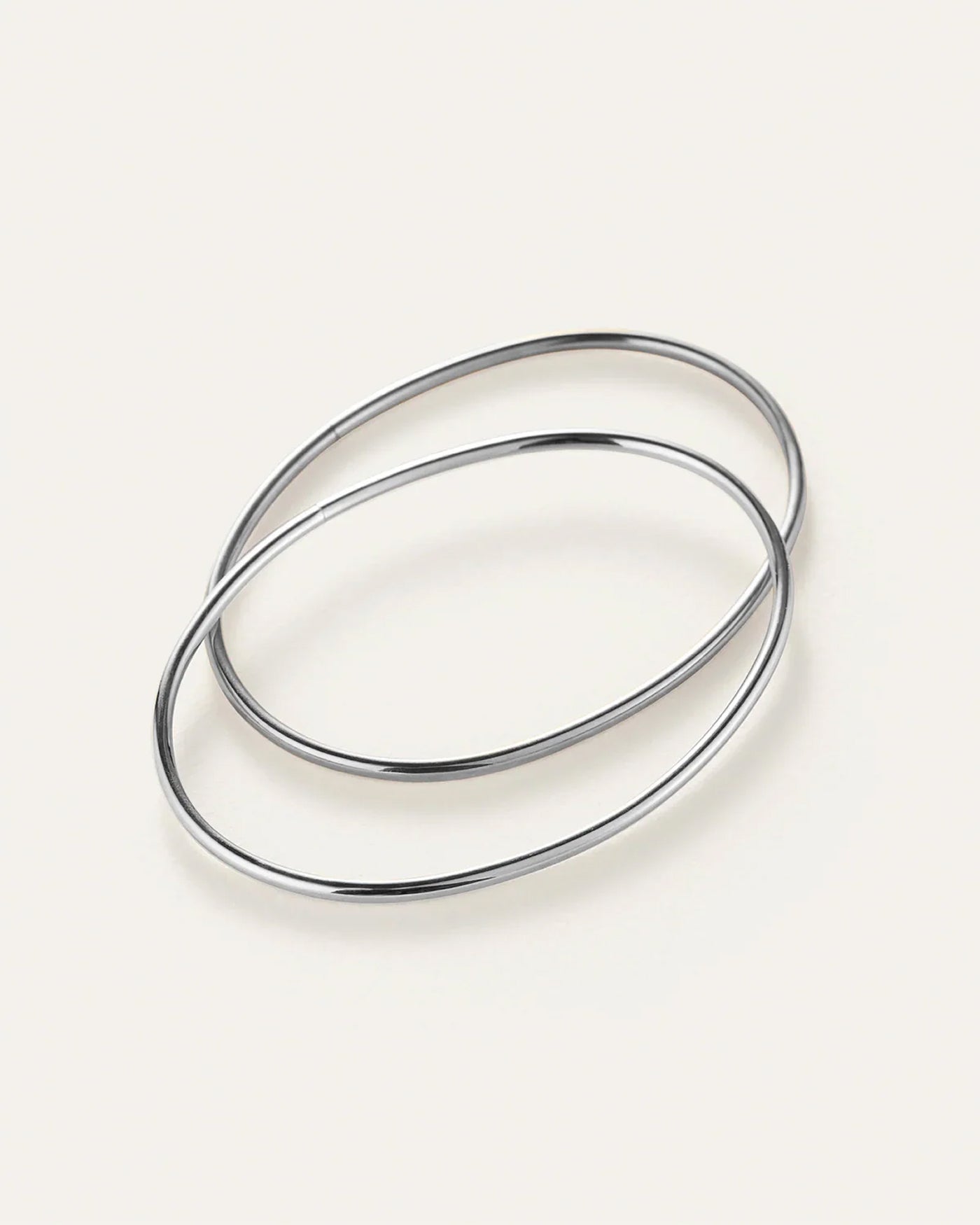 The Dane Anklet Stack - Silver | JENNY BIRD