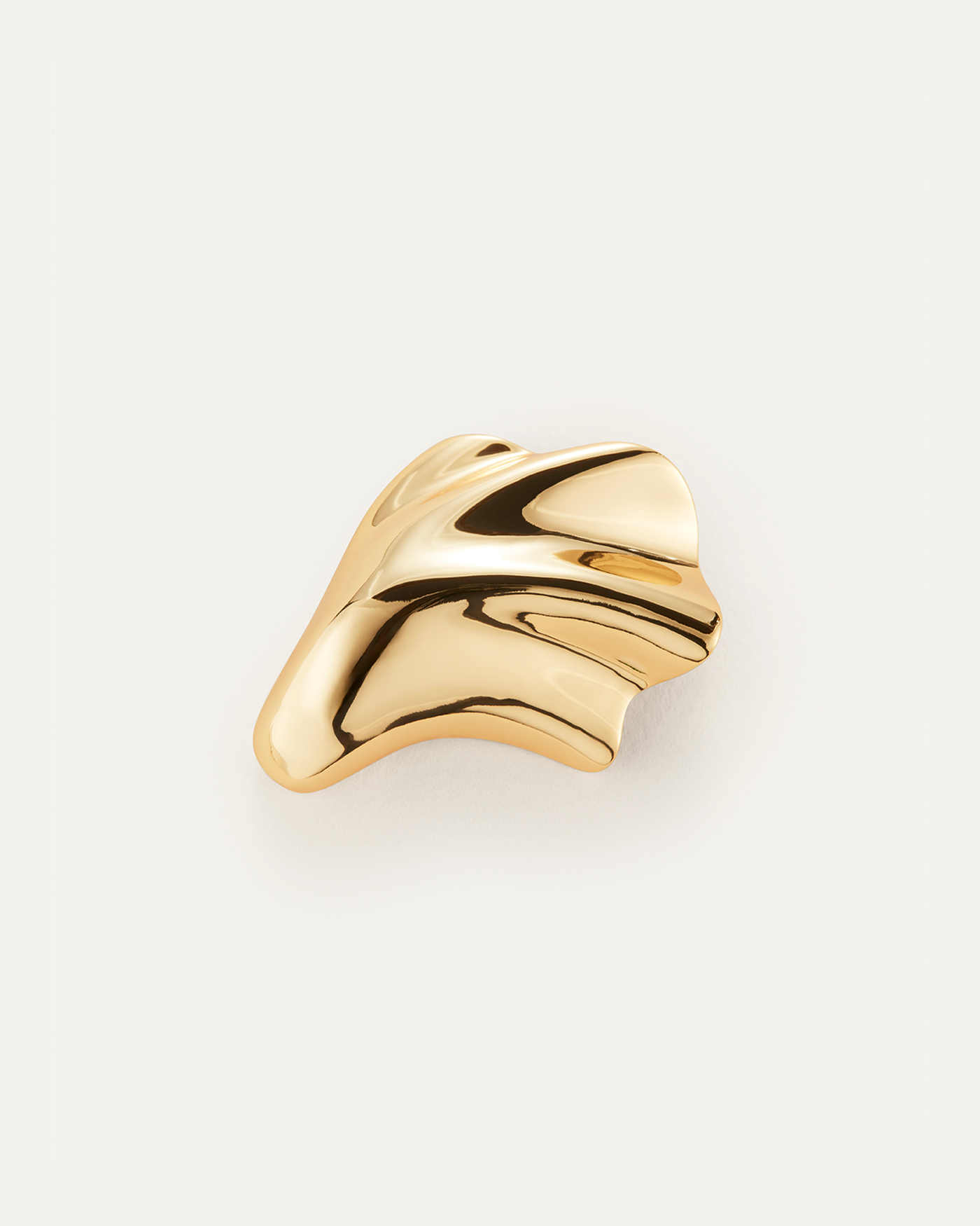 Lydia Brooch - Gold | JENNY BIRD