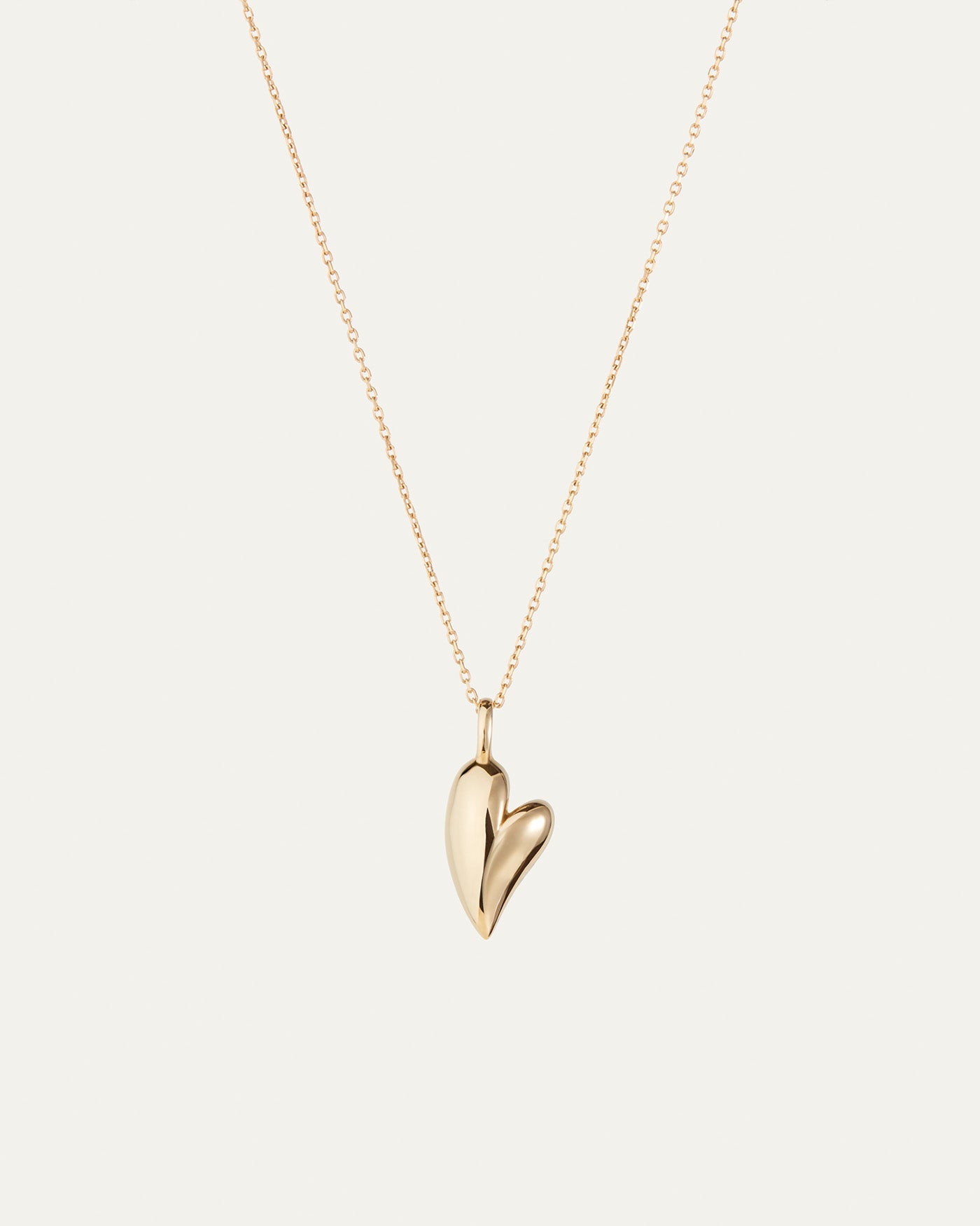 14kt 2024 gold heart pendant, pick one