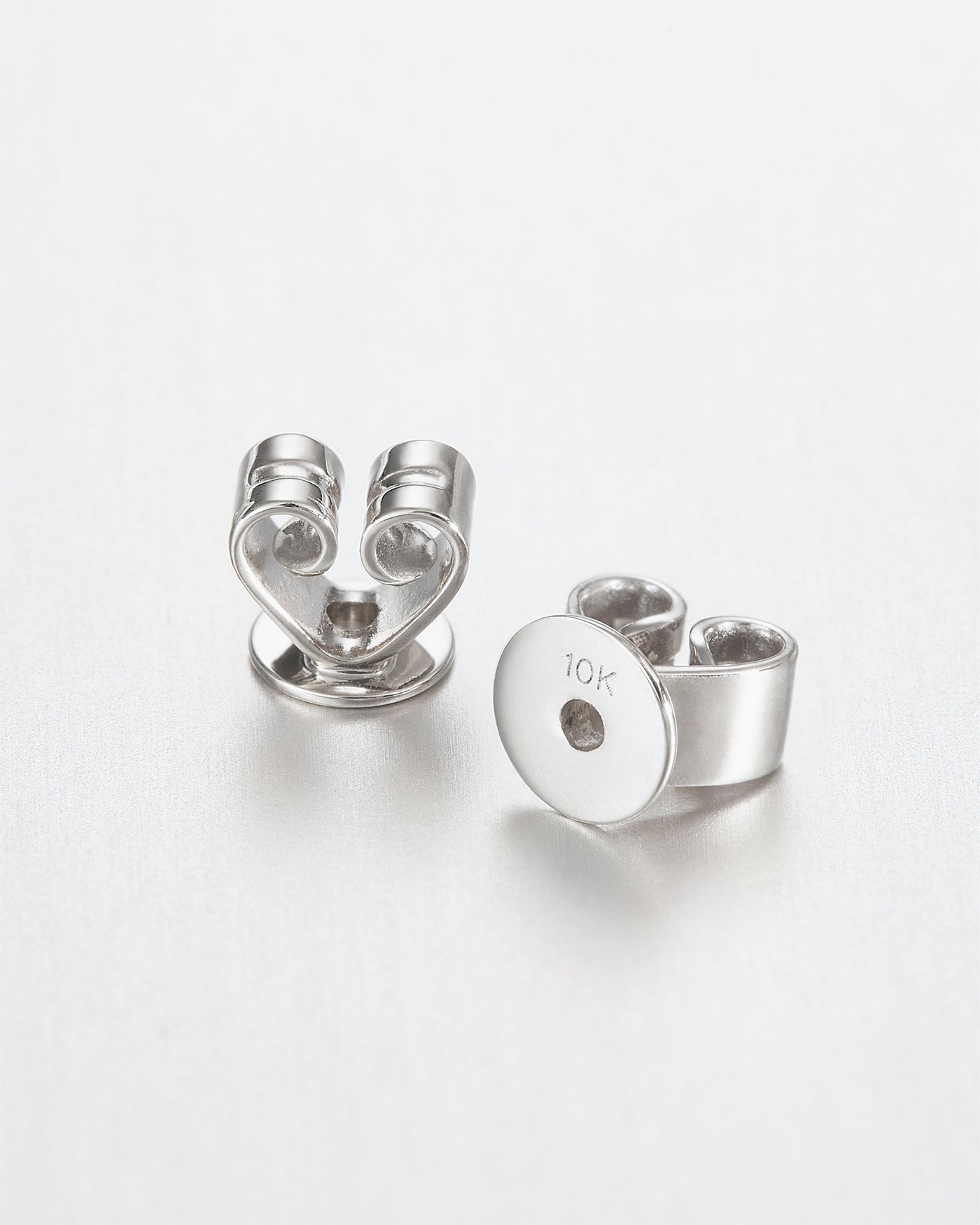 JENNY BIRD 10K White Gold Lab Grown Diamond Bar Stud Earrings - 0.22 CTW Stud Earrings For Women