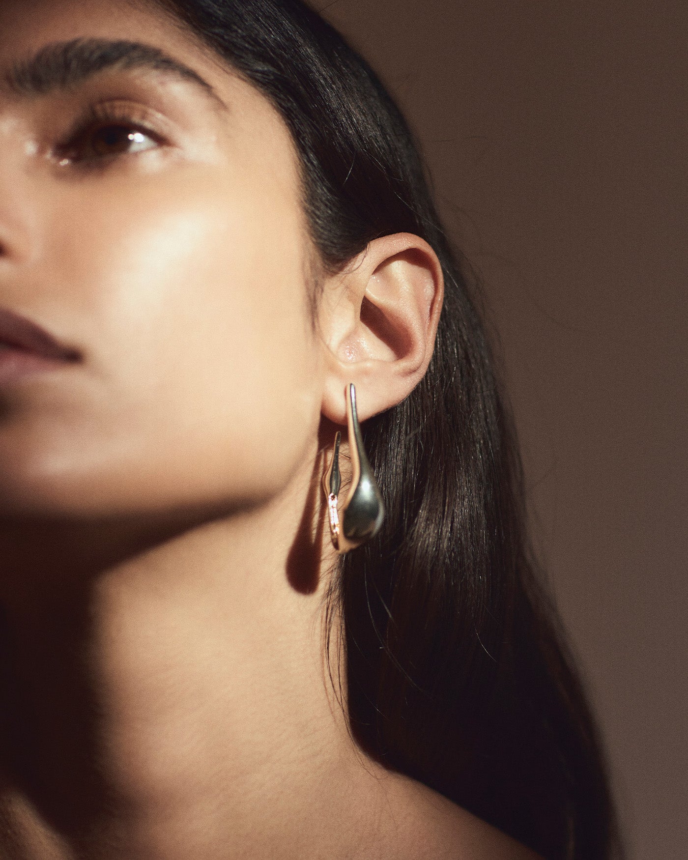 Jenny Bird Colette Medium Silver Hoop Earrings For Women