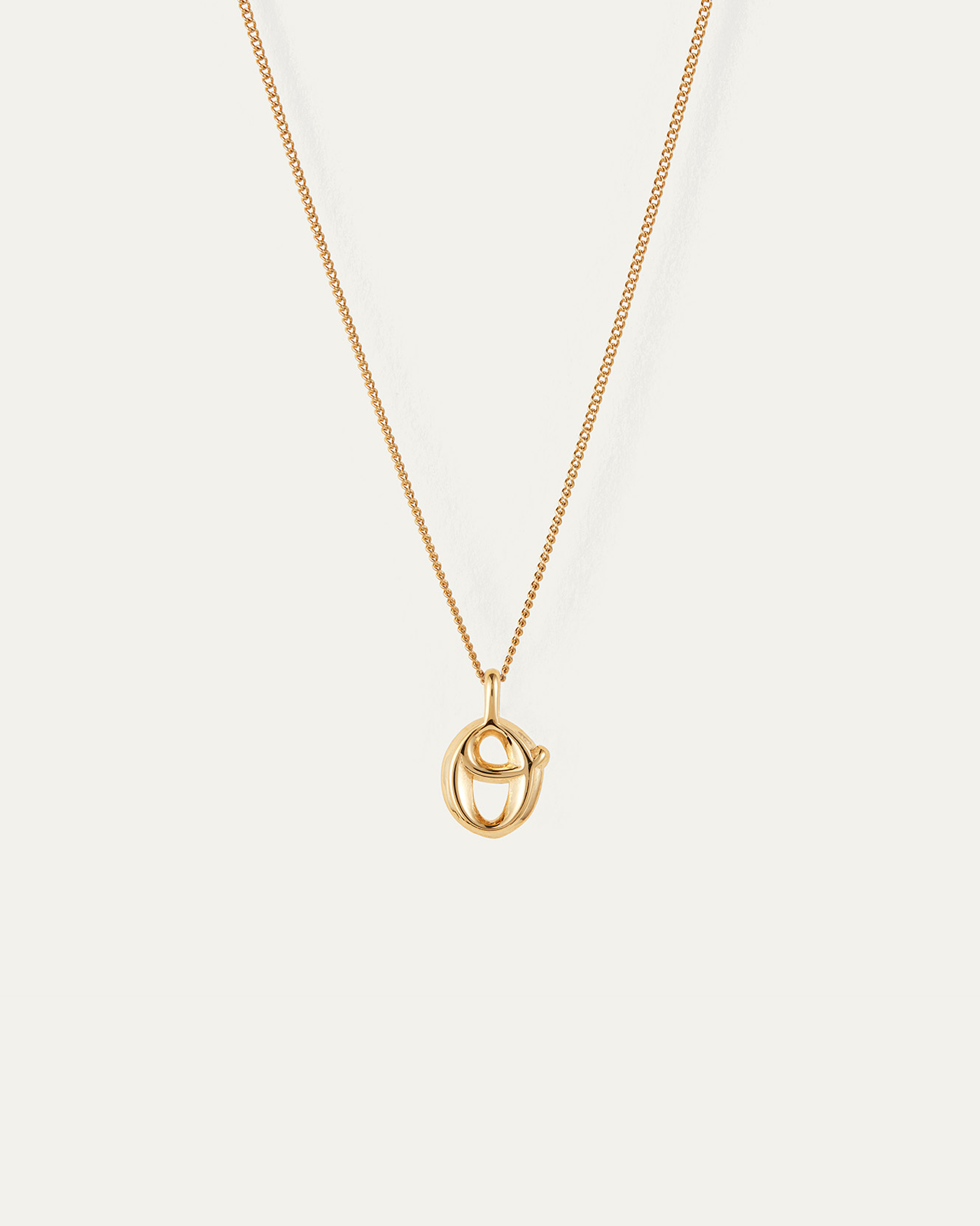 Monogram Necklace - O