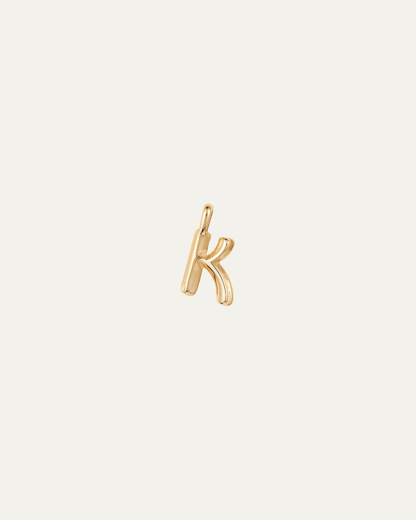 K monogram deals necklace