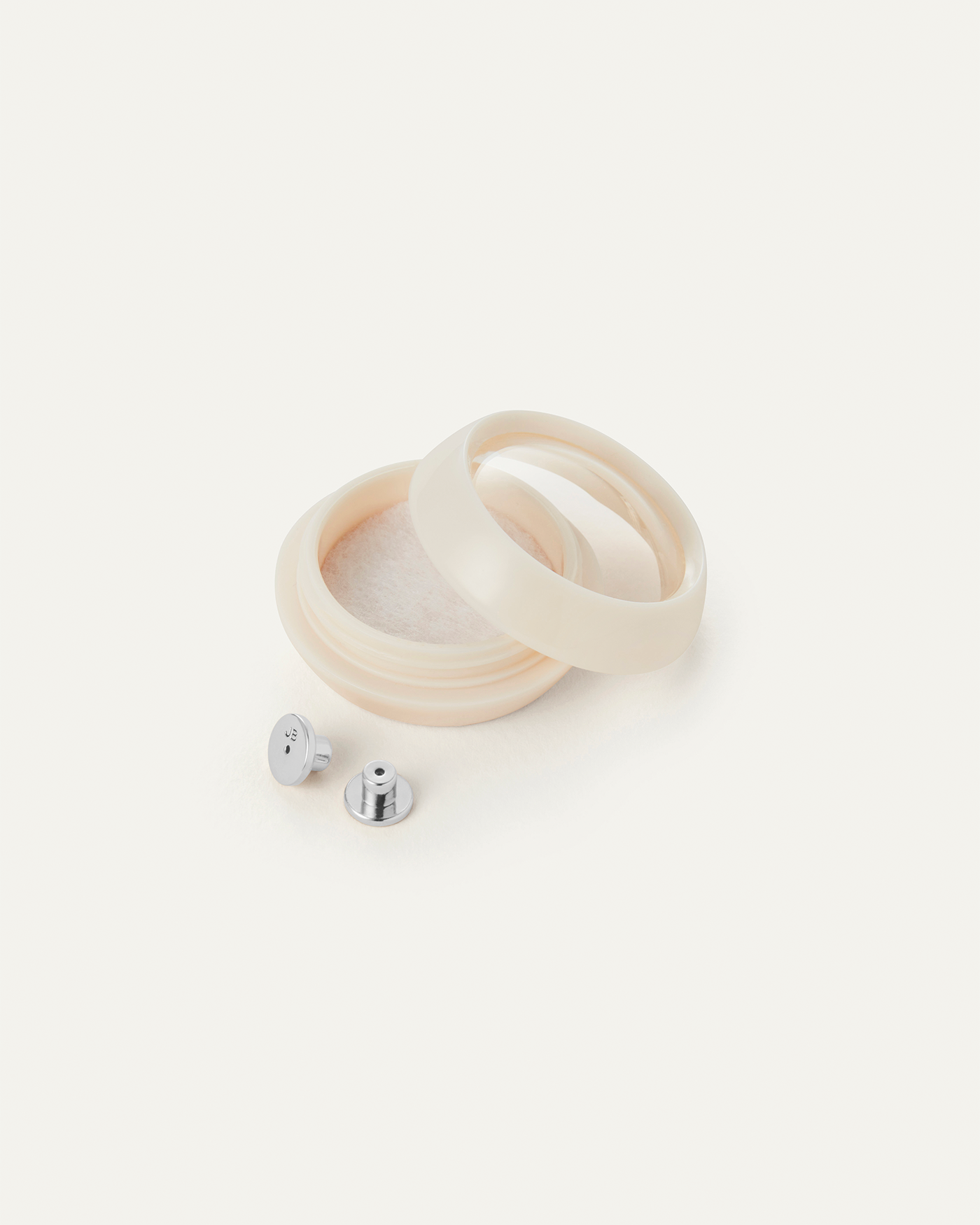 Flat Disc Earring Backs