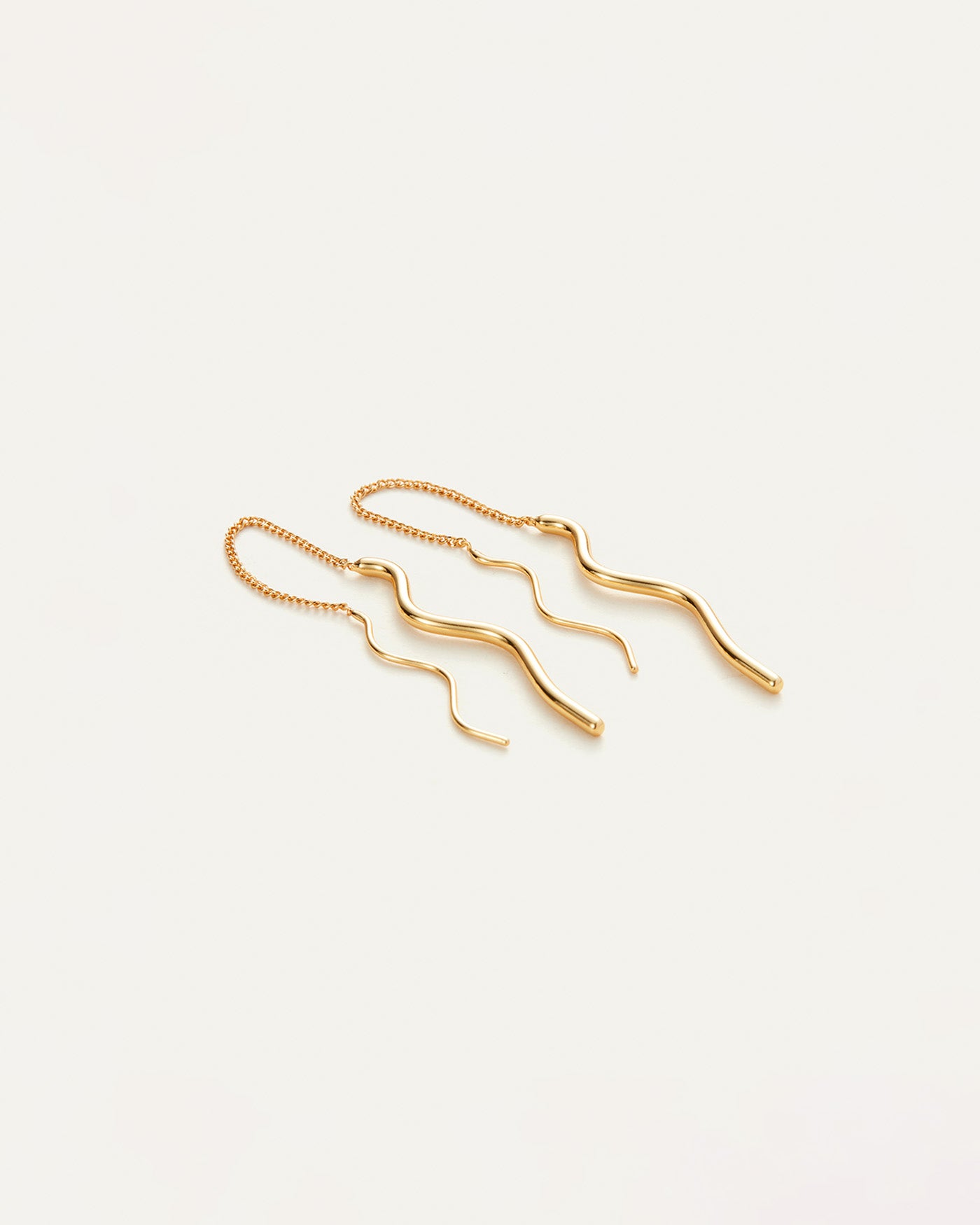 Squiggle Threader Earrings