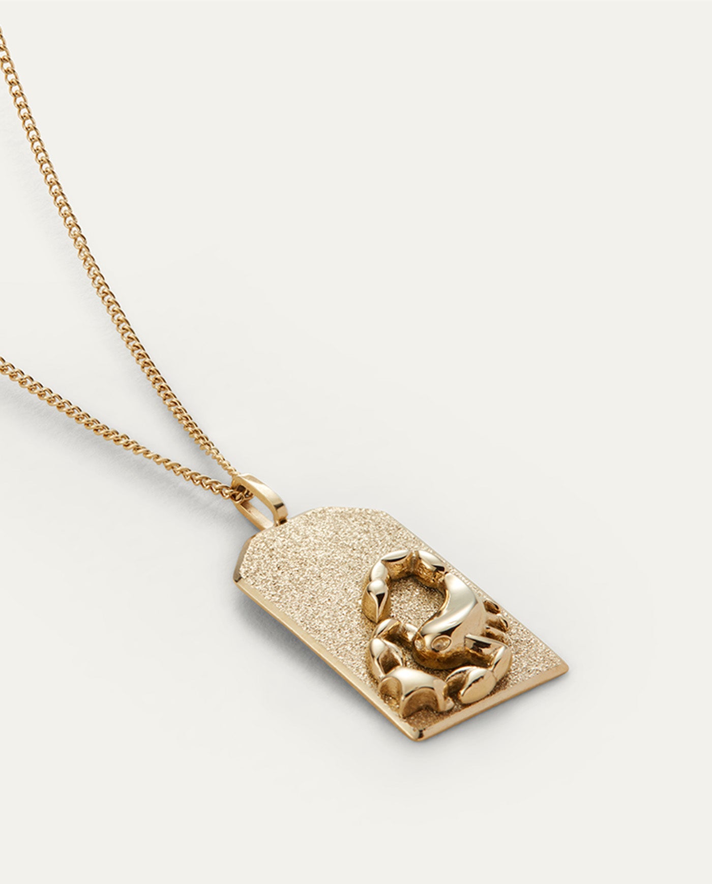 The Scorpio Zodiac Pendant Necklace