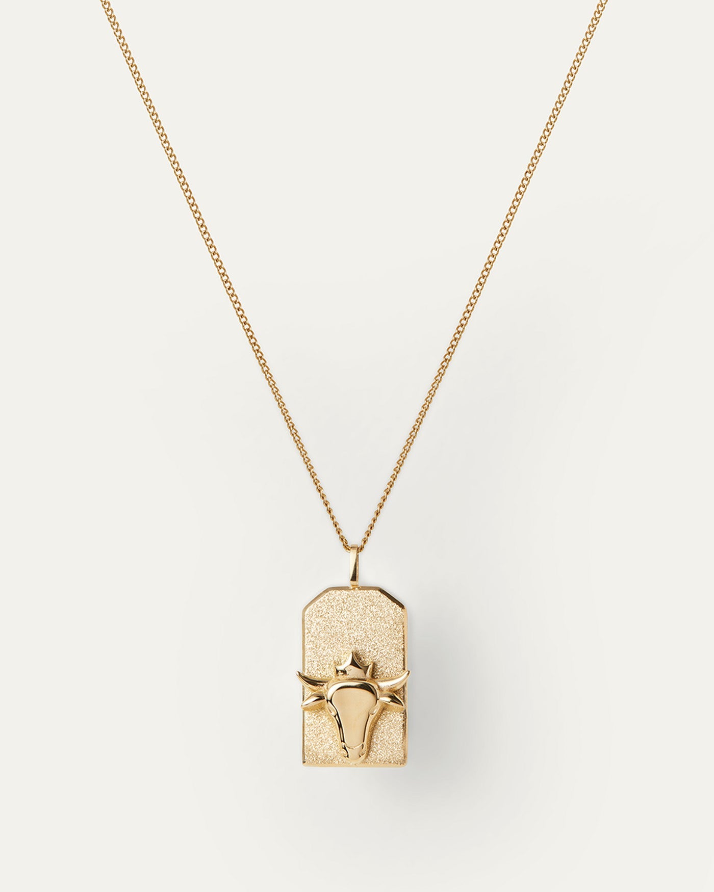 The Taurus Zodiac Pendant Necklace