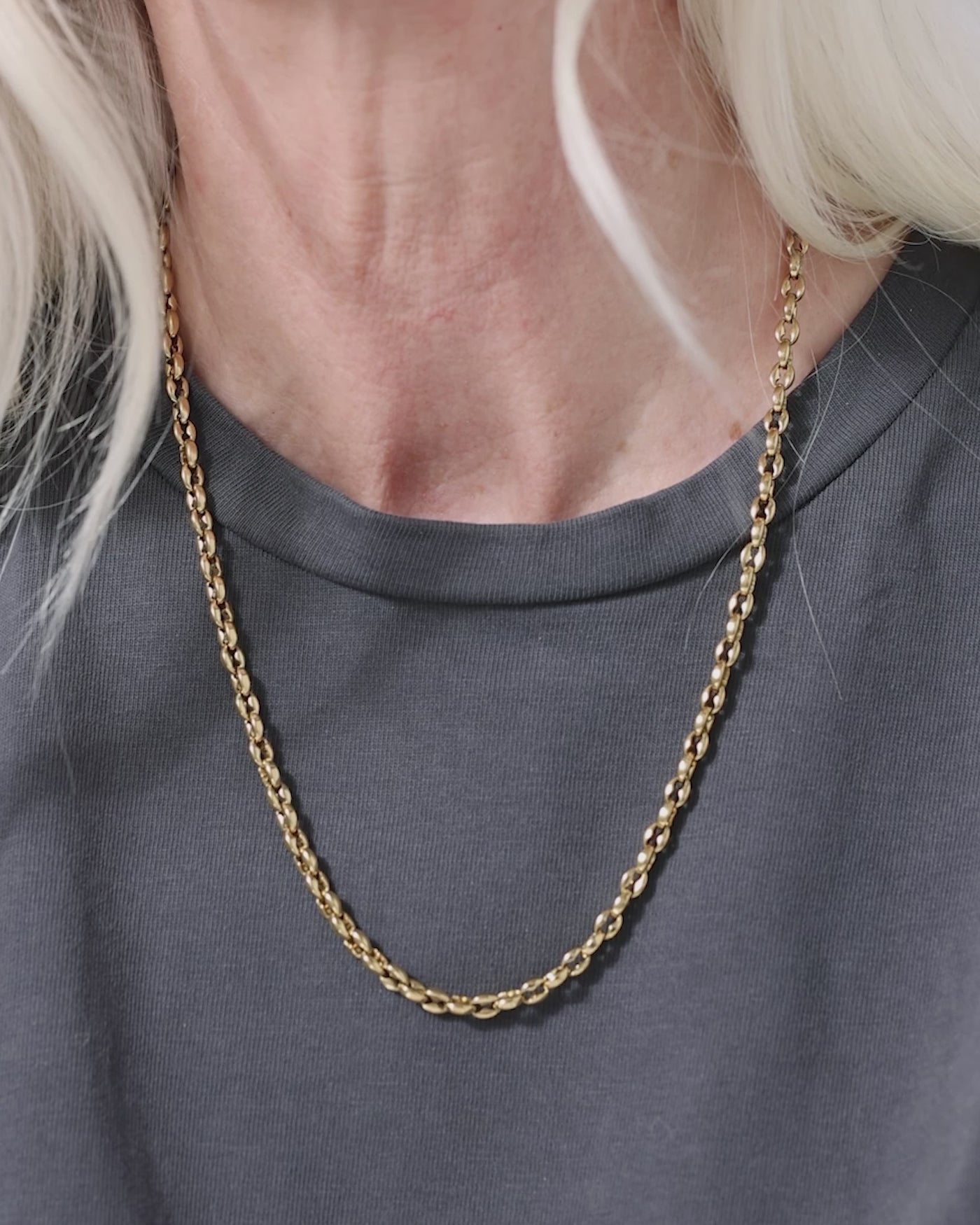 Jenny Bird Dhani Gold Waterproof Chain Necklace For Women