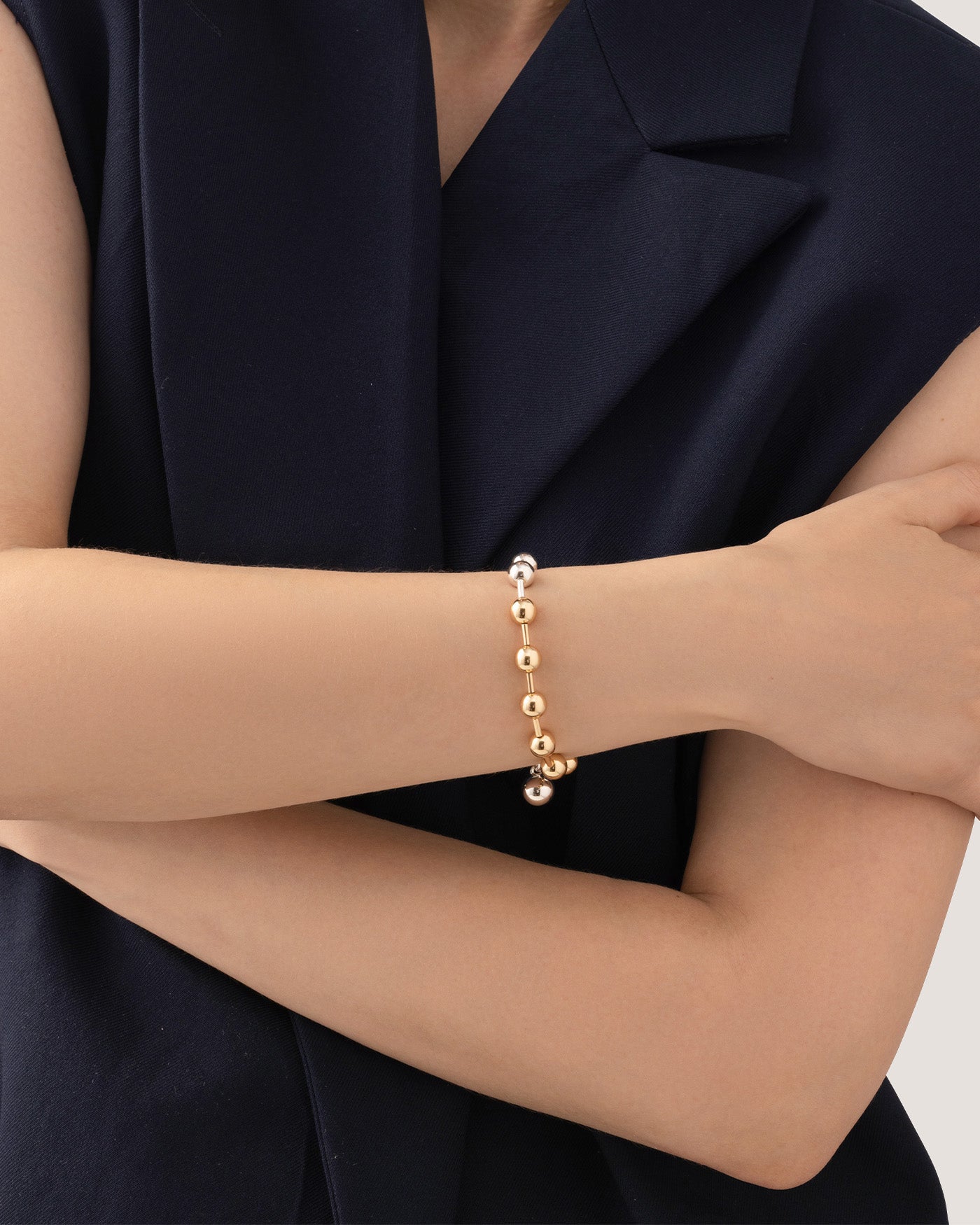 Jenny Bird Celeste Gold and Silver Chain Bracelet For Women