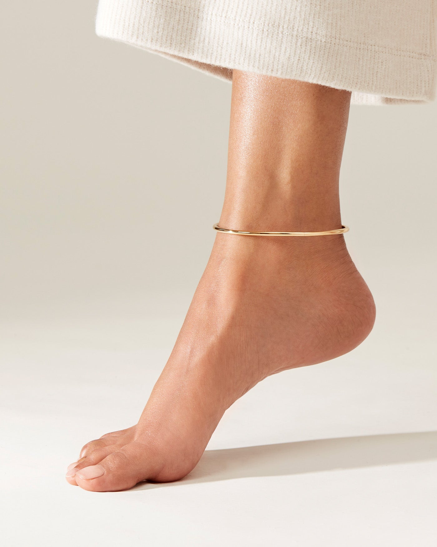 Thin Chain Anklet | Gold Filled Sterling Silver Rose Gold Filled Bracelets  Anklets | Permanent Jewelry | Tiny Stacking Layering Minimalist