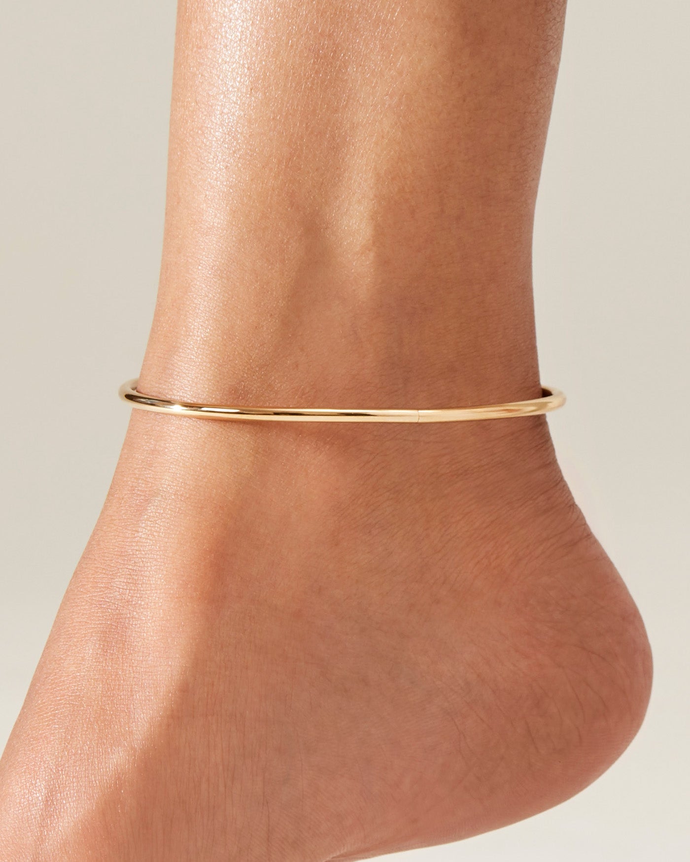 POISE DISK ANKLET - GOLD, ROSE GOLD, OR SILVER - SO PRETTY CARA COTTER