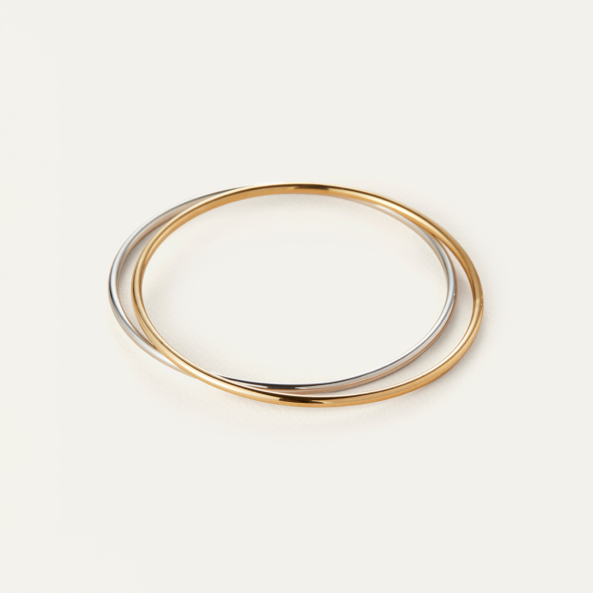 Dane Arm Cuff Set | Gold and Silver Bangle Bracelets | JENNY