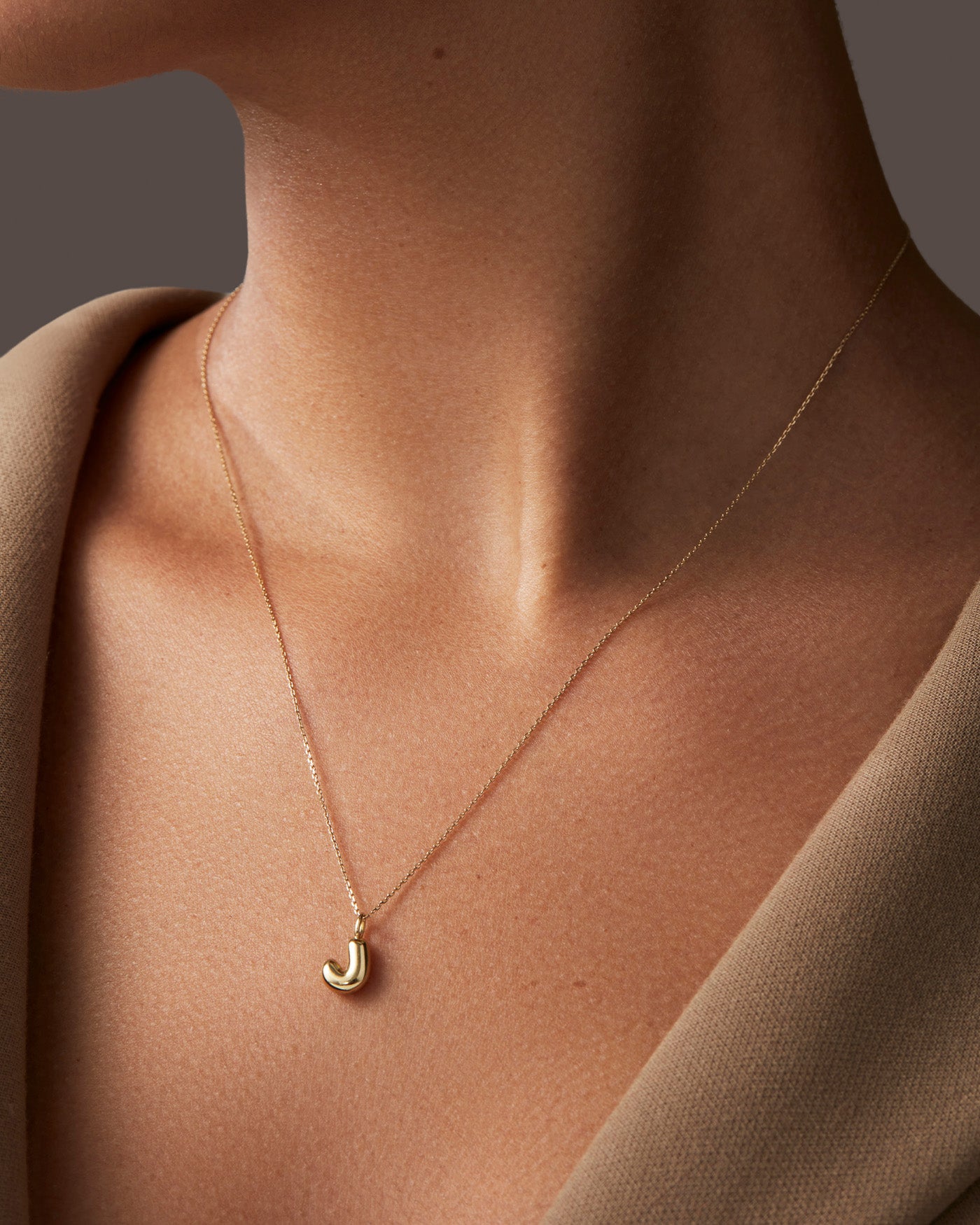 1) Gold Bubble Letter Pendant – Self Promotion Studios | Letter pendants, Gold  bubbles, Letter necklace