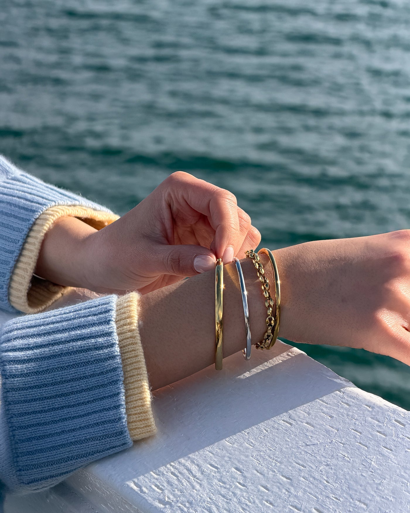 Dhani Bracelet | Gold Waterproof Bracelet | JENNY BIRD