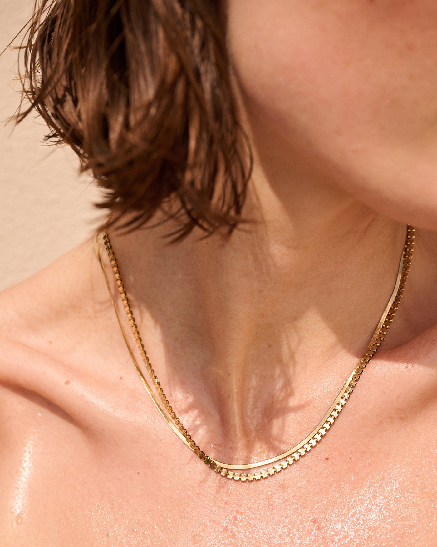 Amalfi Chain Necklace | Waterproof Gold Necklace | JENNY BIRD