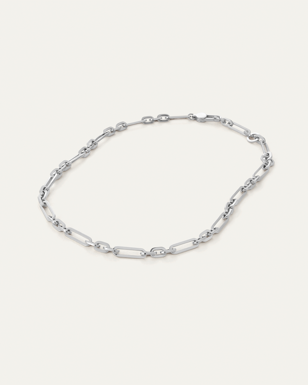 Mercer Chain | Silver Waterproof Paperclip Necklace | JENNY BIRD Mercer Chain | Silver Waterproof Paperclip Necklace | JENNY BIRD