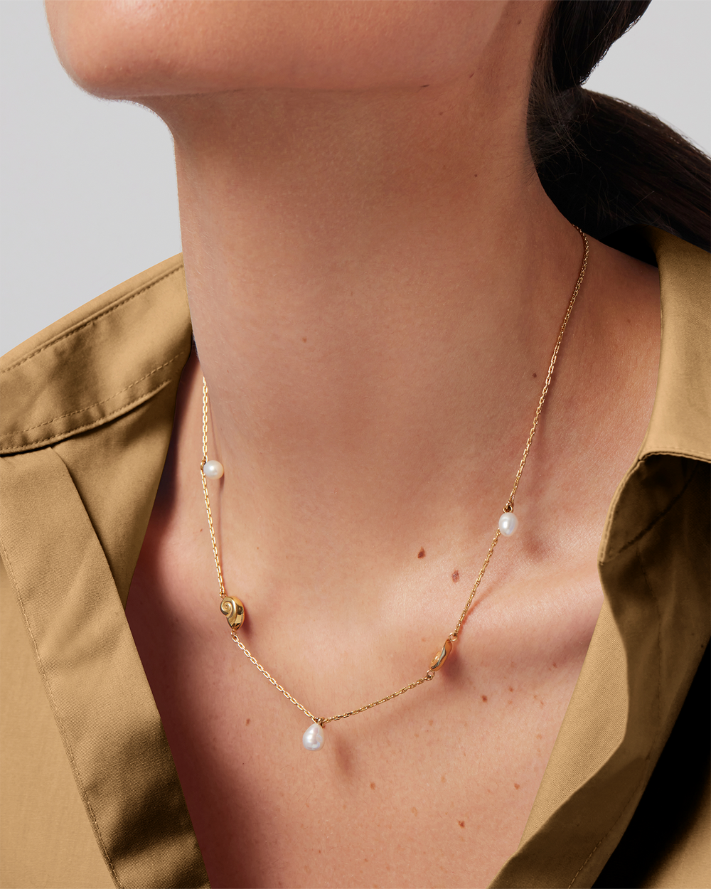 Lucille Necklace - Gold | JENNY BIRD