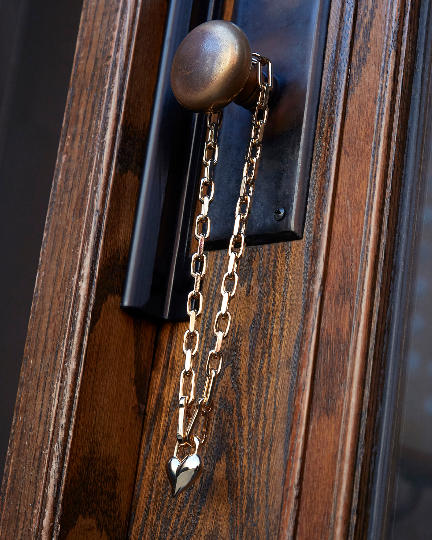 Padlock Heart Pendant Necklace