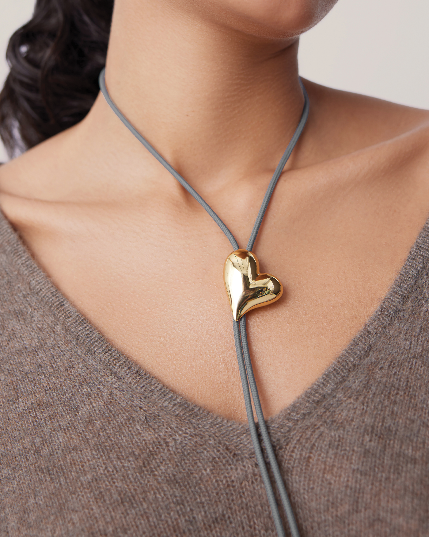 Art Heart Bolo Tie