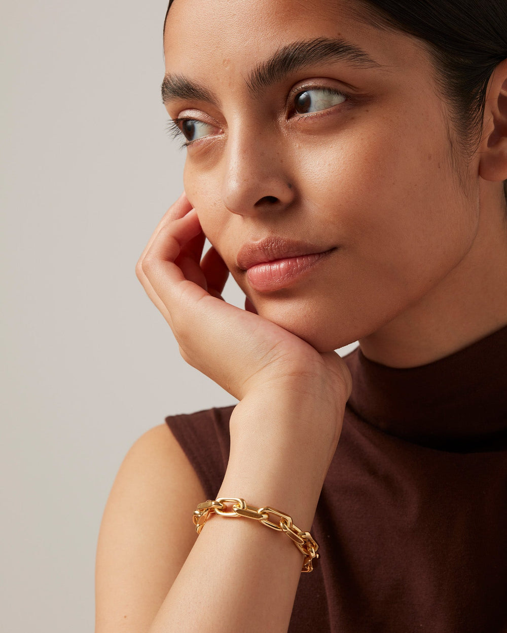 Loire Chunky Chain Link Bracelet