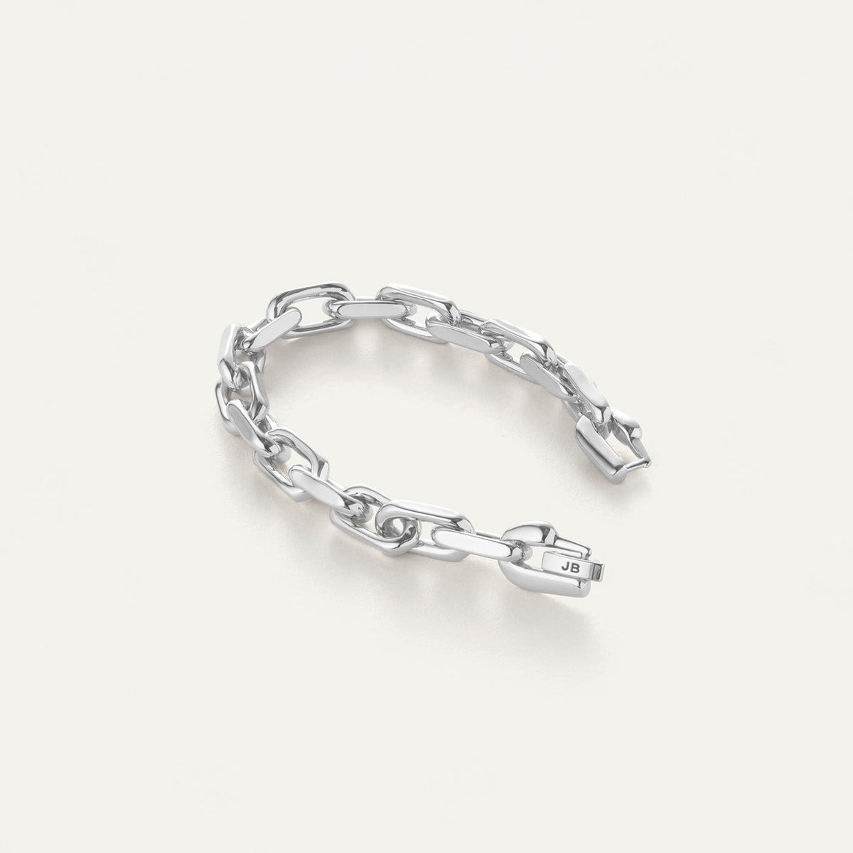 Loire Chunky Chain Link Bracelet | Silver | JENNY BIRD