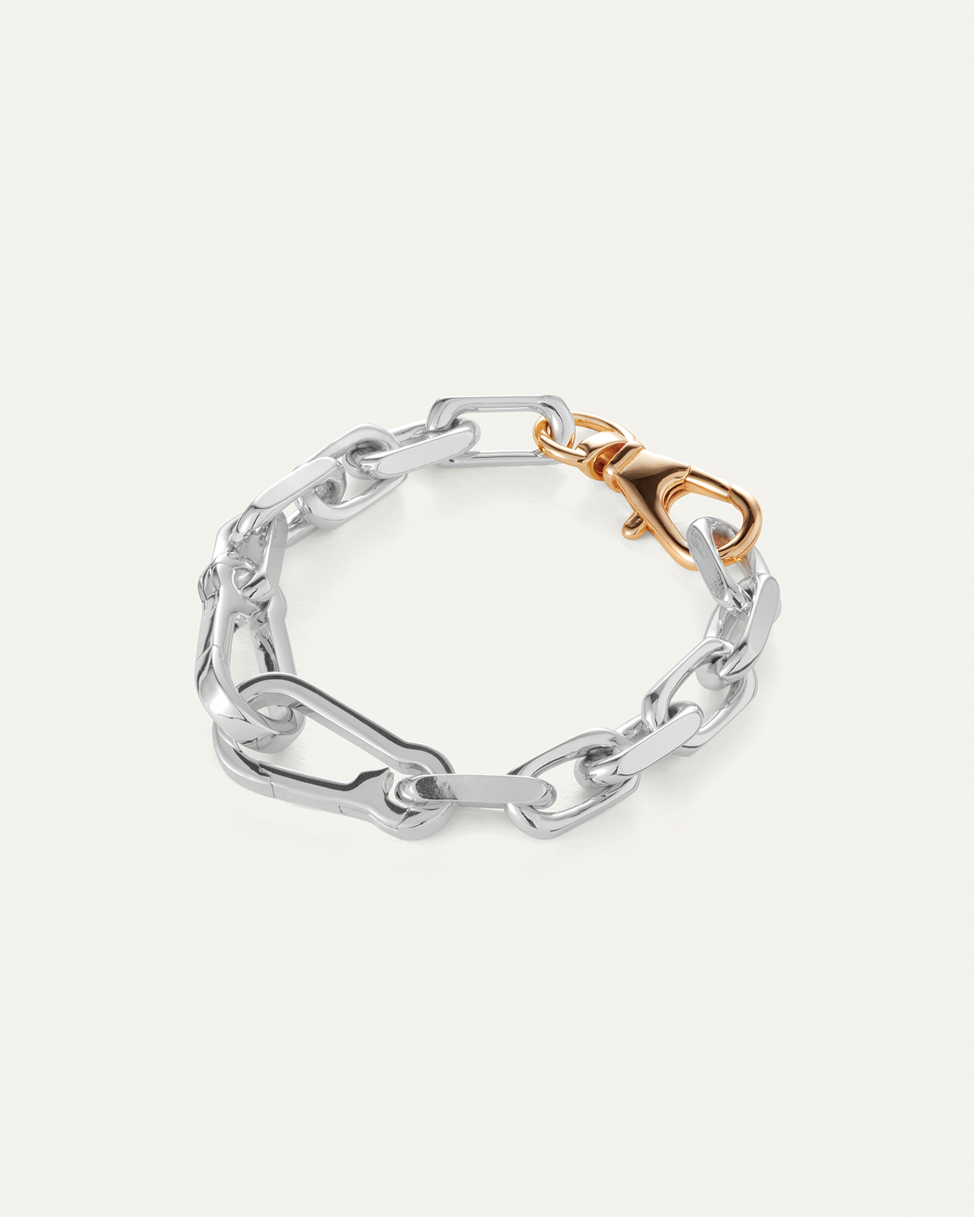 Padlock Heart Chain Bracelet