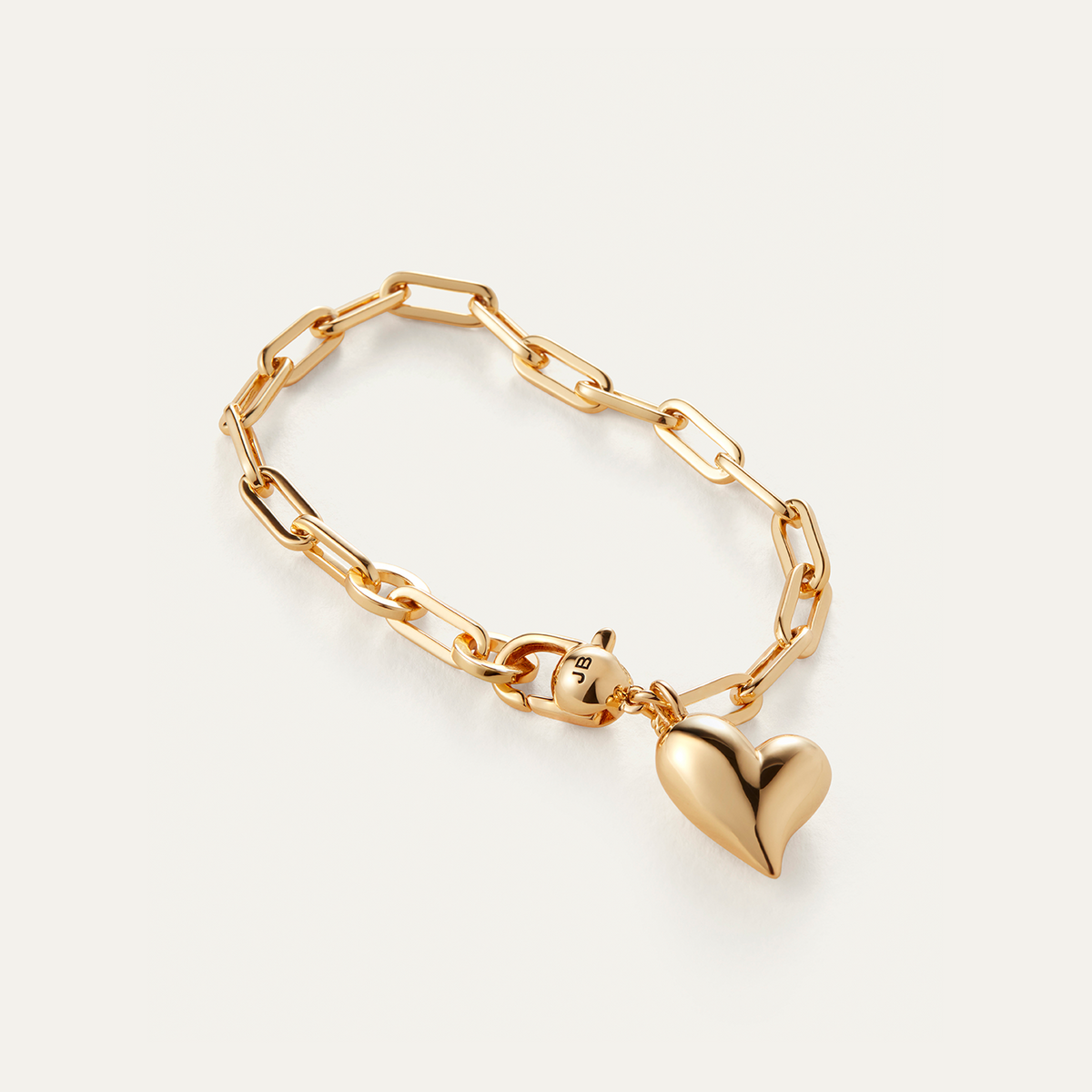 大特価 意味 Bracelet Charm Heart Puffy | BIRD JENNY | Chain Gold アクセサリー