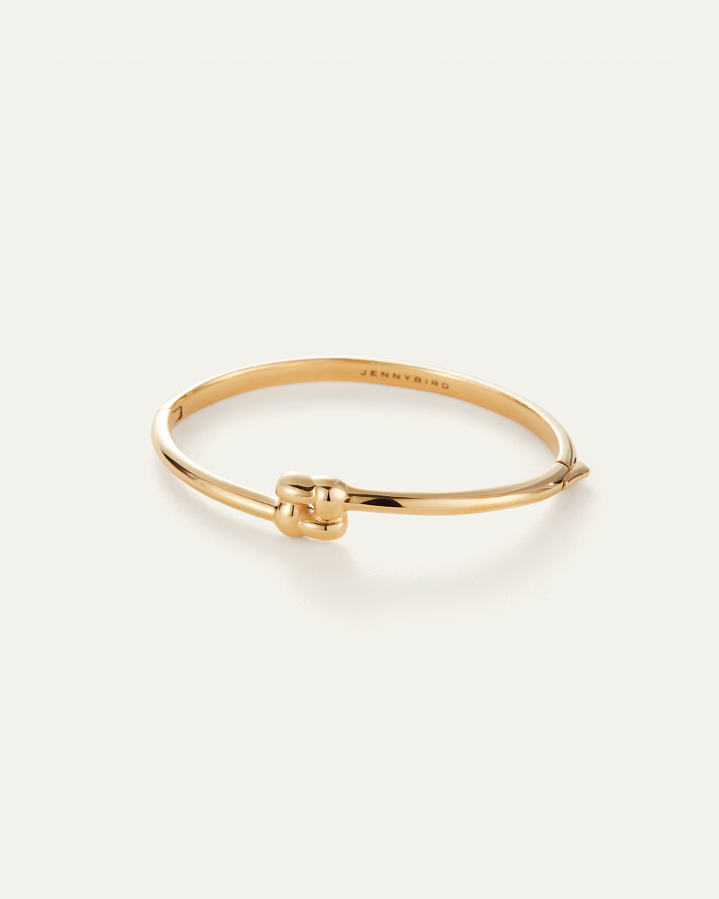 Slim Woven Square Bangle | Skinny Gold Bangle Bracelet | JENNY BIRD