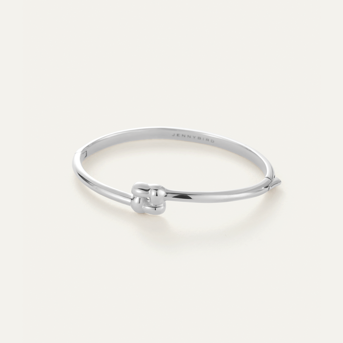 Slim Woven Square Bangle | Skinny Silver Bangle Bracelet | JENNY BIRD Slim Woven Square Bangle | Skinny Silver Bangle Bracelet | JENNY BIRD