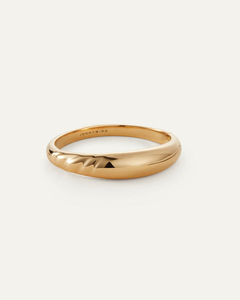 Nelle Bangle | Gold Waterproof Bangle Bracelet | JENNY BIRD
