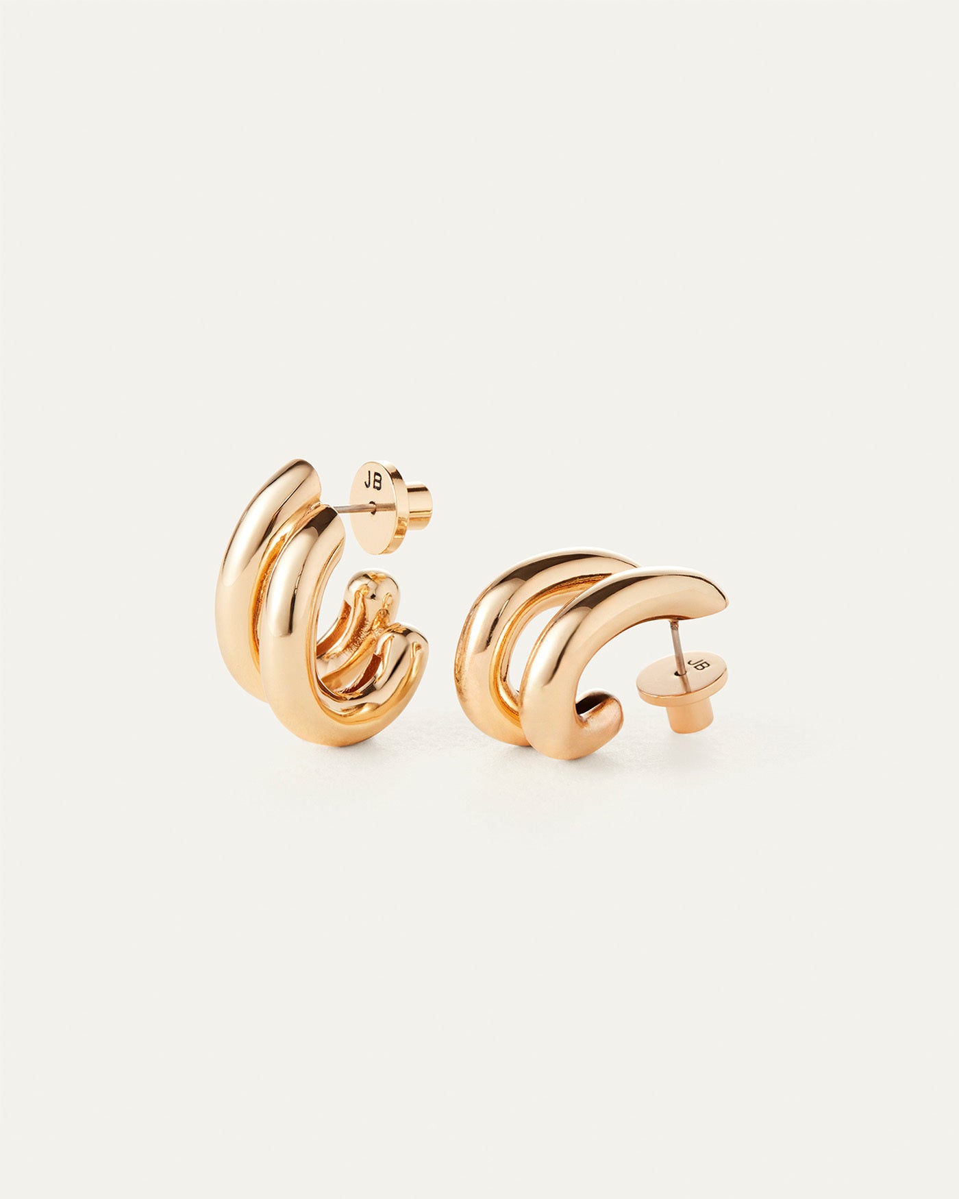 Jenny Bird Florence Gold Hoop Earrings For Women