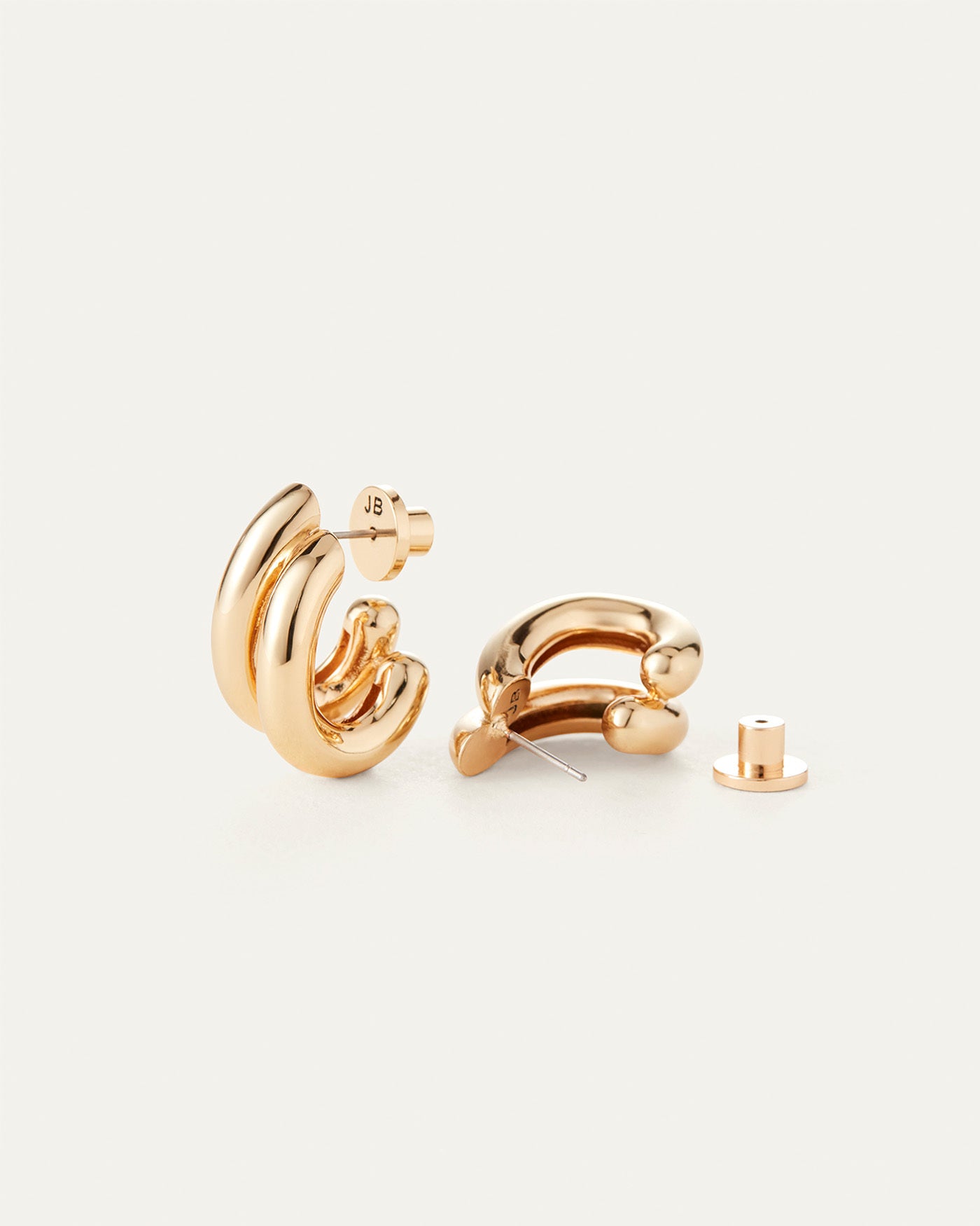 Jenny Bird Florence Gold Hoop Earrings For Women