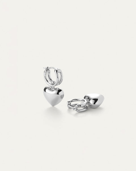 ☆ENGBROX☆ puffy heart earring EBEA22050 puffy heart earring - ENGBROX | 60% - Asian Fashion Online Store