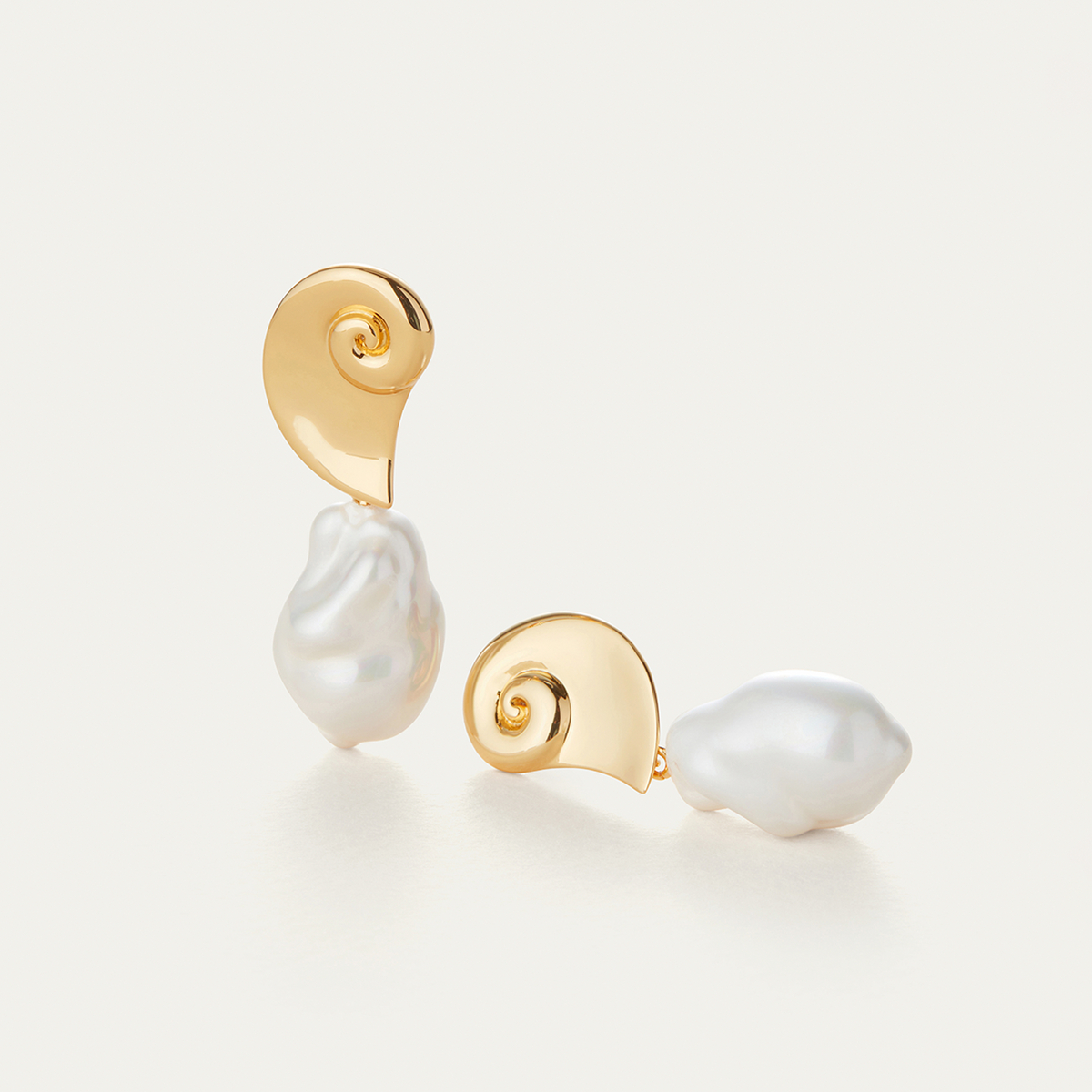 Jenny Bird Layla Drops Earrings - Gold | Garmentory