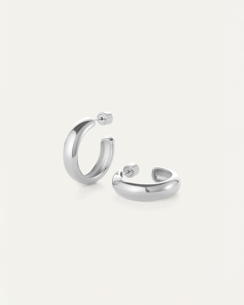 Staple Hoop Earrings Medium